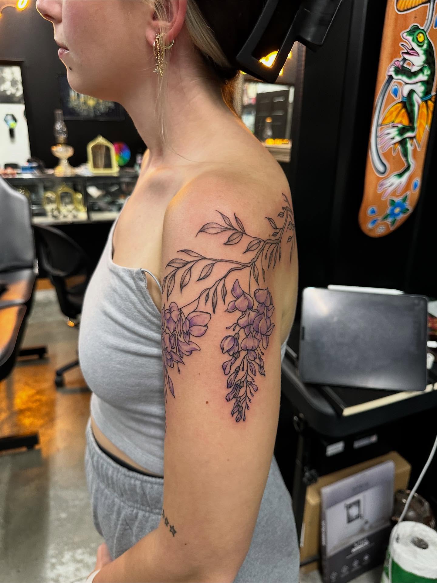 Tattoo by @gwt_artworks — black_and_grey