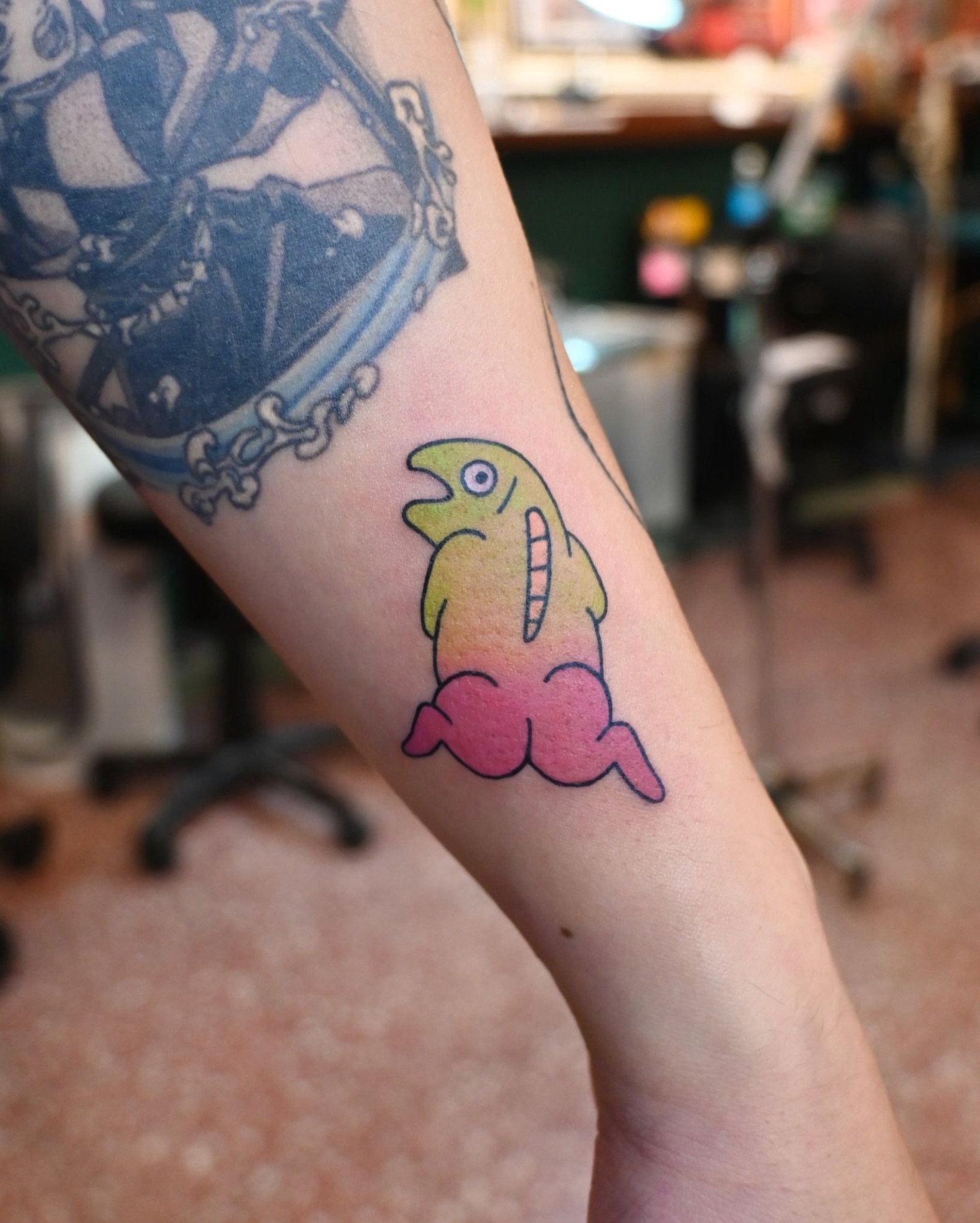 Tattoo by @gg_was_shocked — new_school
