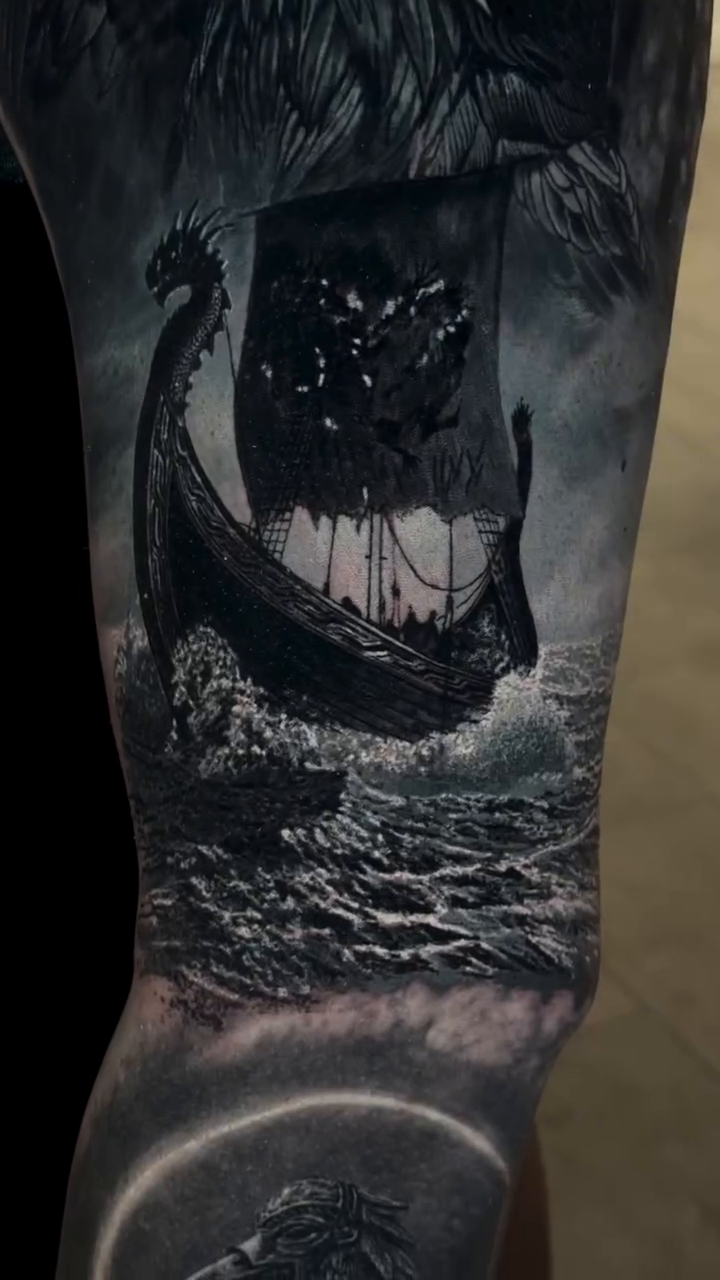 Tattoo by @etgaroak — realism, black_and_grey
