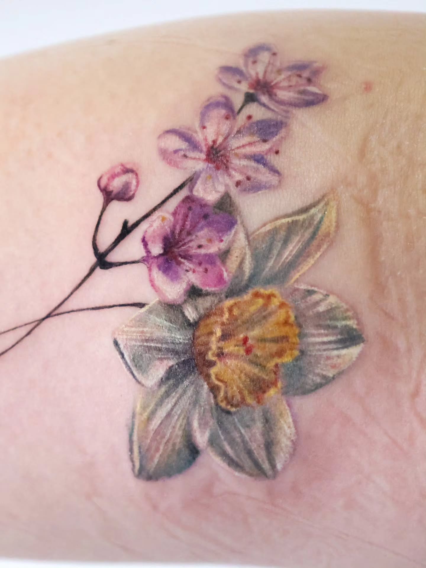 Tattoo by @kaileyjacob.tattoos — watercolor, realism