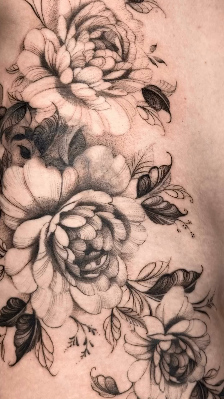 Tattoo by @slaubcreation — black_and_grey, realism