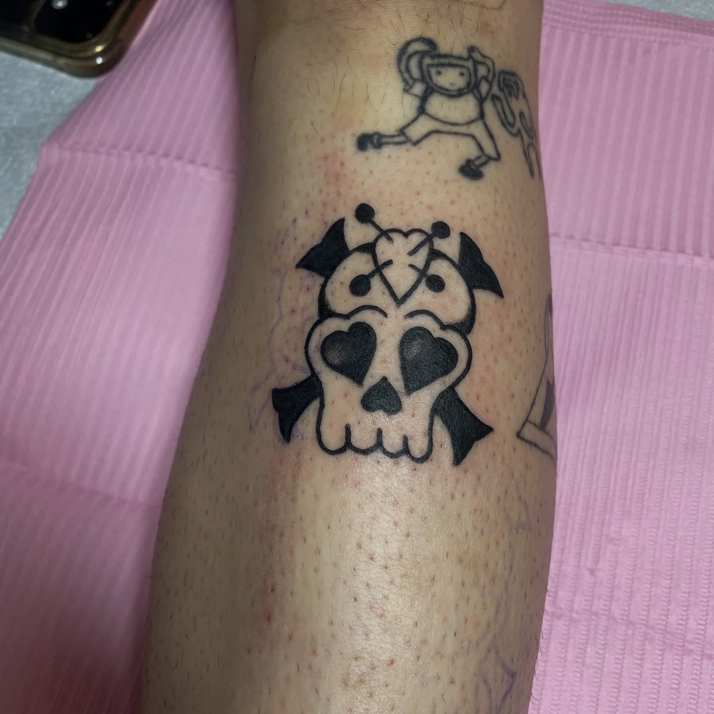 Tattoo by @love4evertatt2 — black_and_grey
