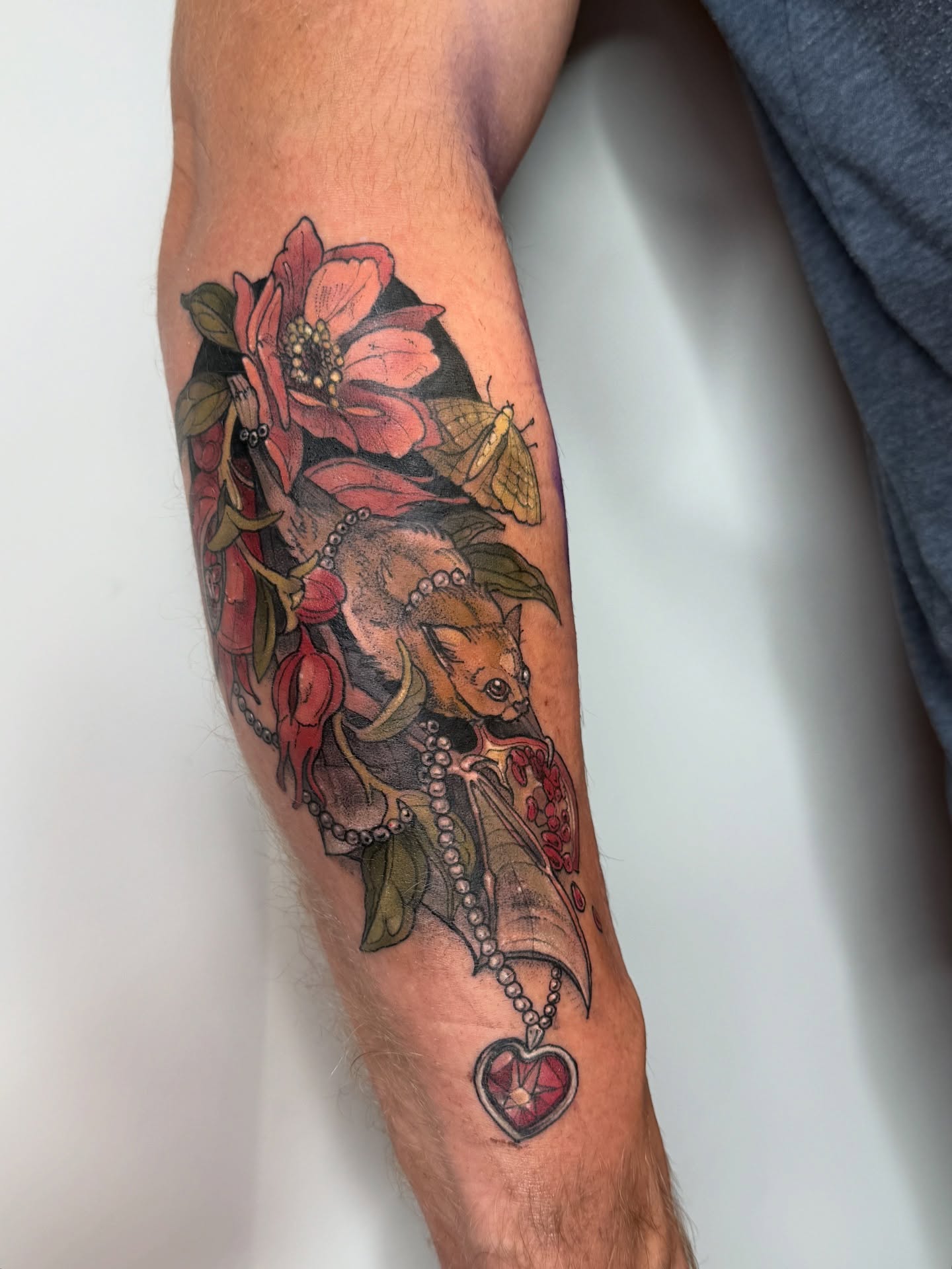 Tattoo by @scaledxwingstattoo โ new_school, realism