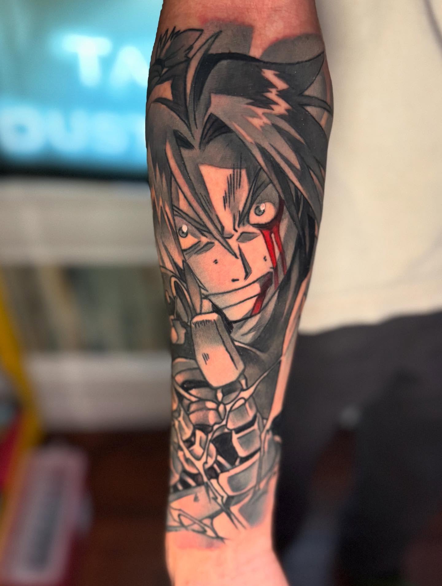 Tattoo by @piercingsbybefffff_ — anime