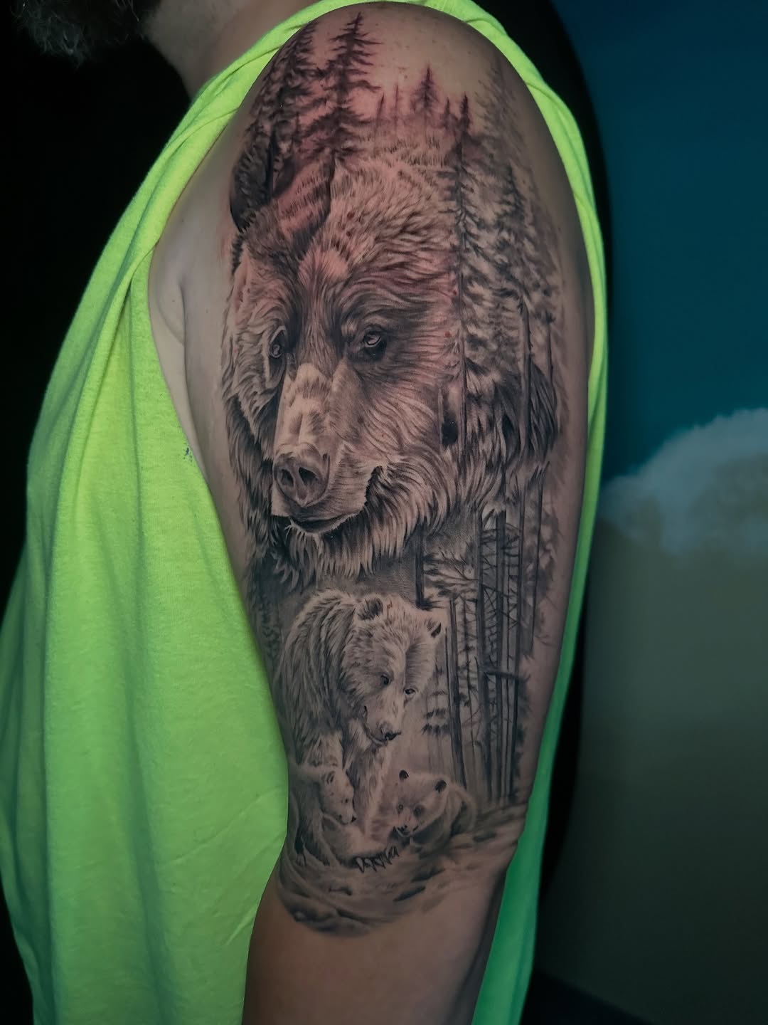 Tattoo by @dougmcgrathtattoos — realism, black_and_grey