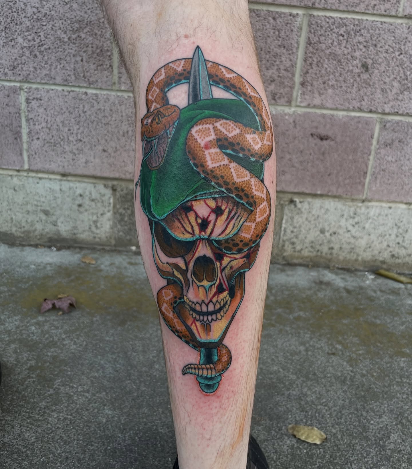 Tattoo by @chad_williams84 — realism, dotwork