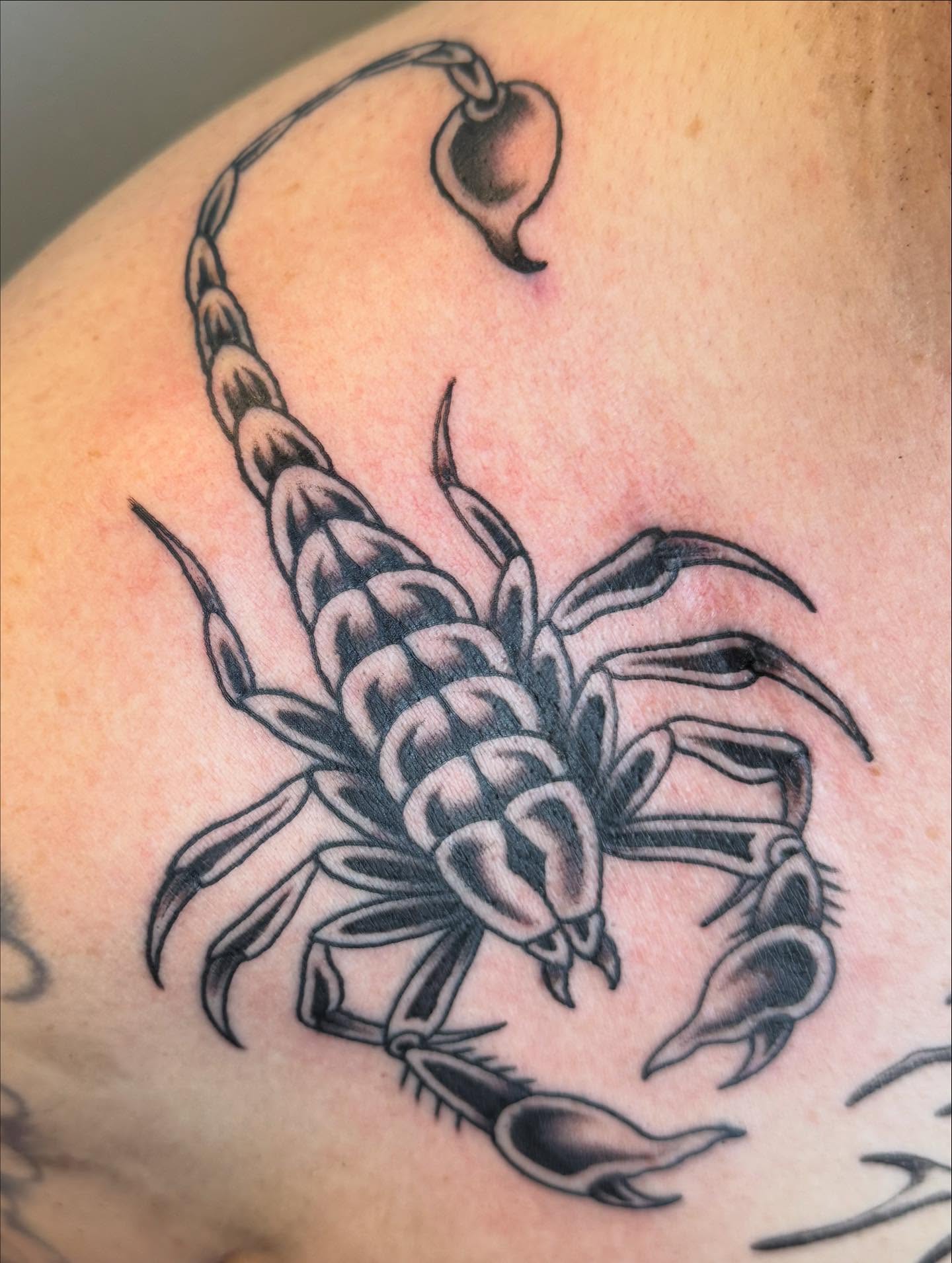 Tattoo by @sootattoos — black_and_grey