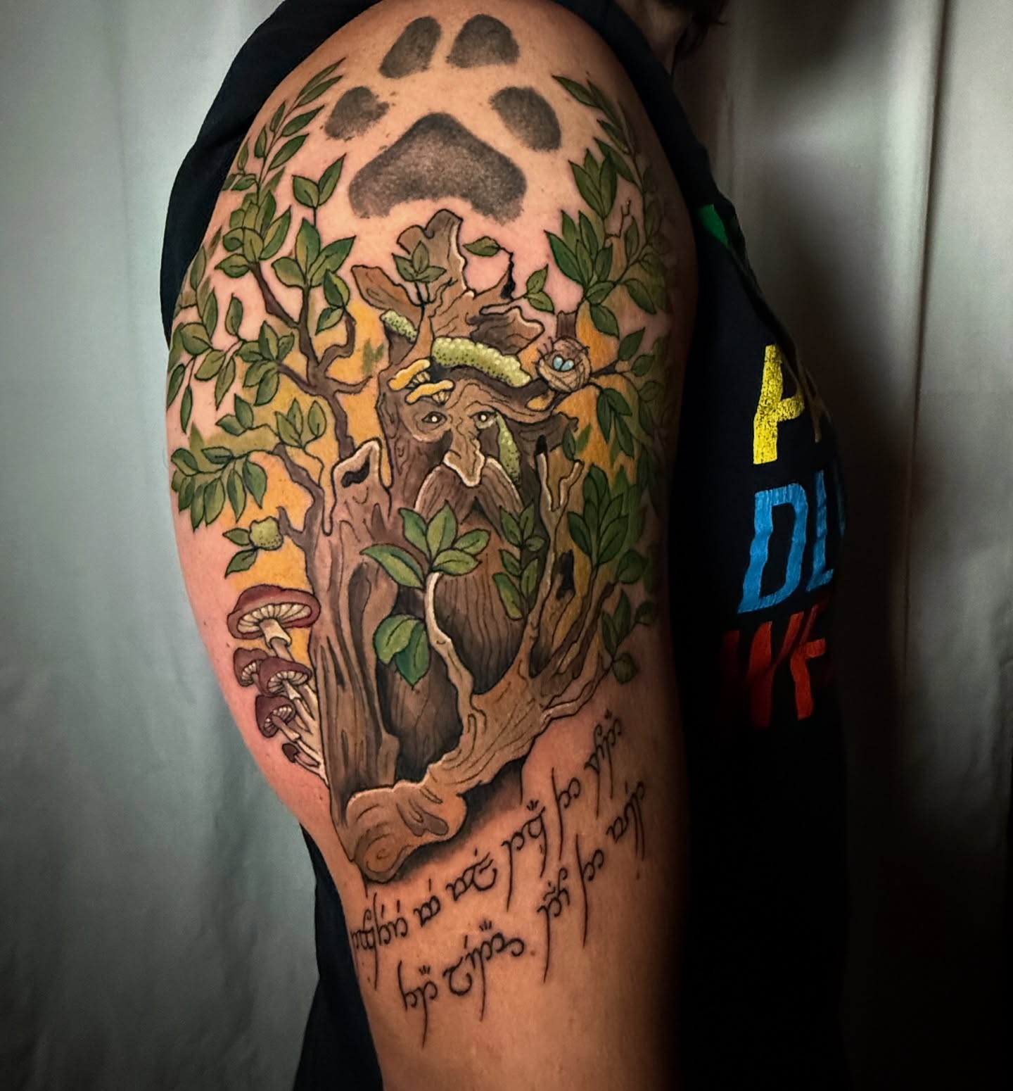 Tattoo by @sharonhealyarts — realism, dotwork