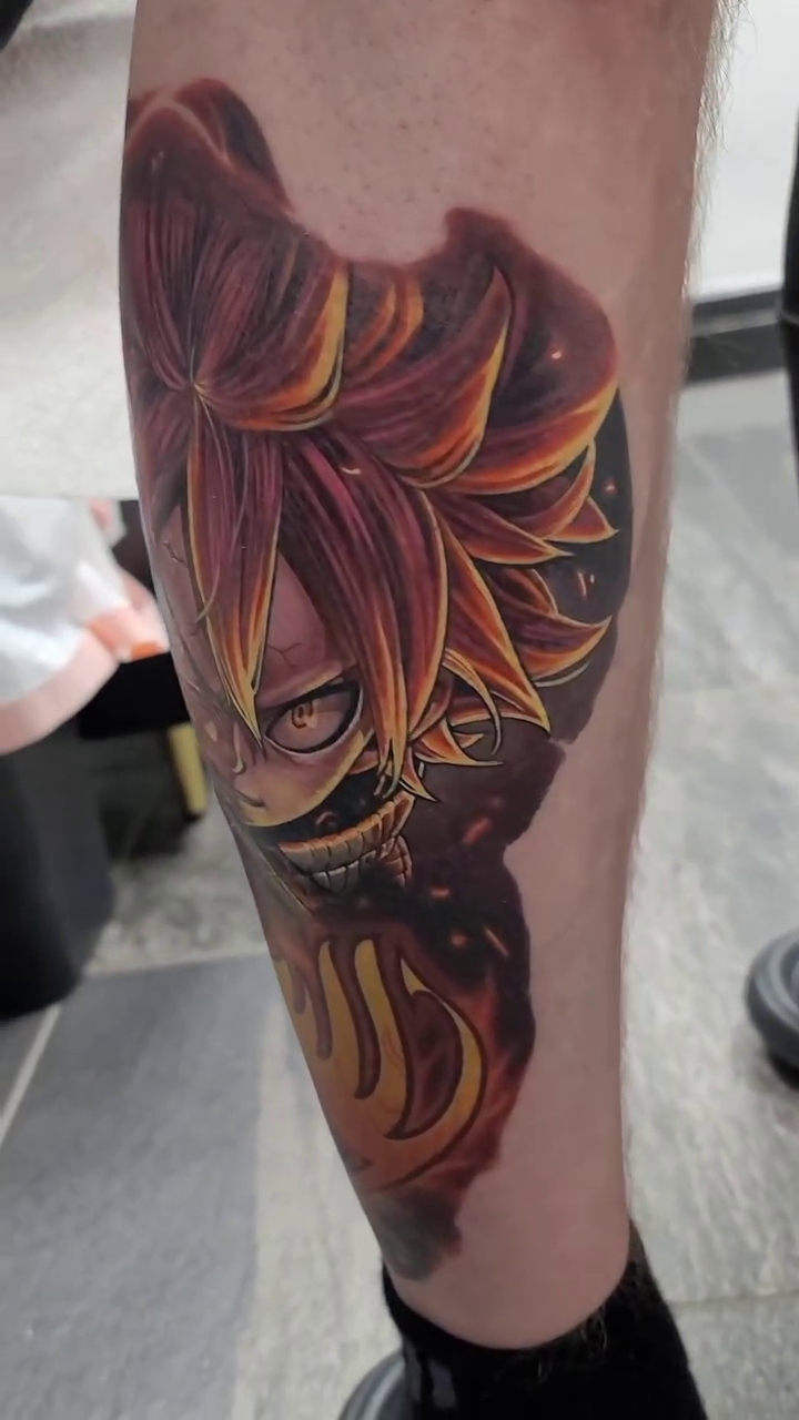 Tattoo by @tattoosbyronny — anime, realism