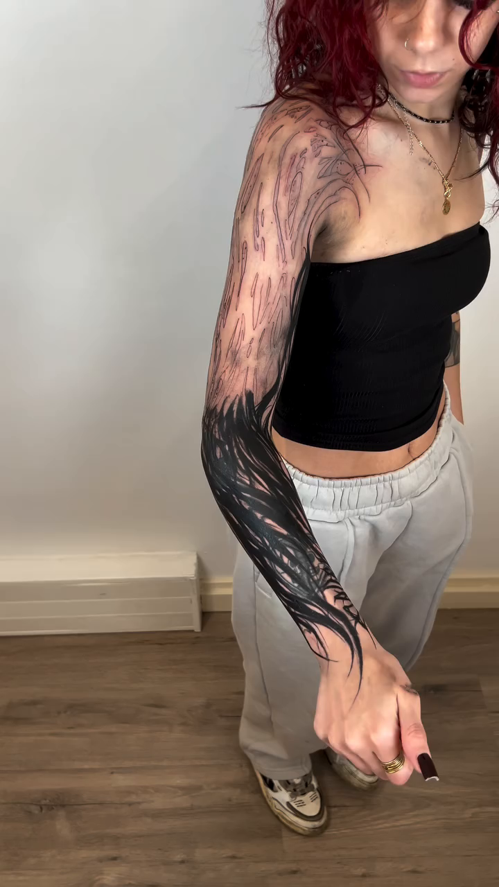Tattoo by @_vants__ — blackwork, ornamental