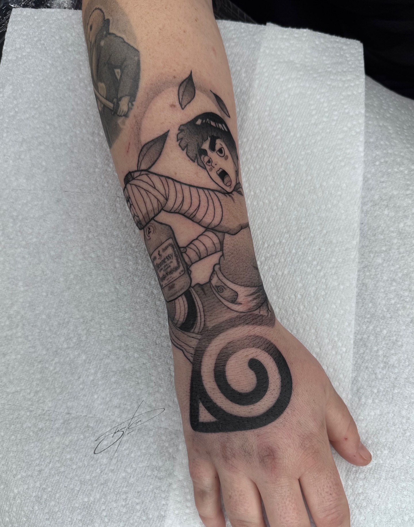 Tattoo by @shawndoestattoos — anime