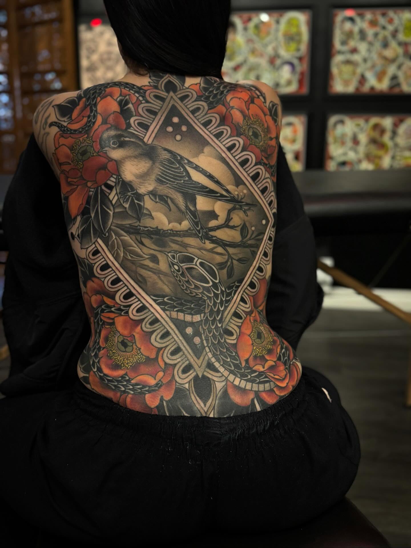 Tattoo by @baronvonphil — american_traditional, black_and_grey