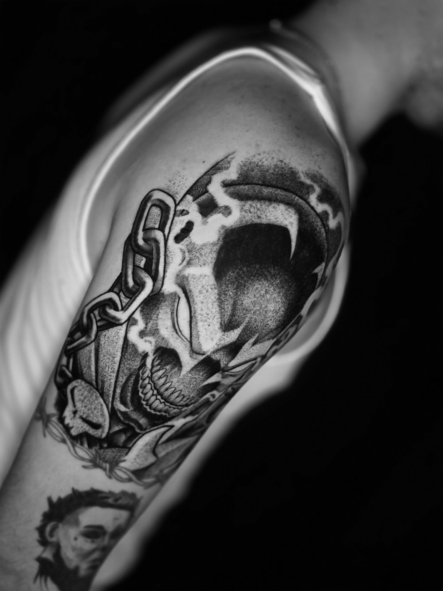 Tattoo by @coryhandtattoos โ black_and_grey, realism