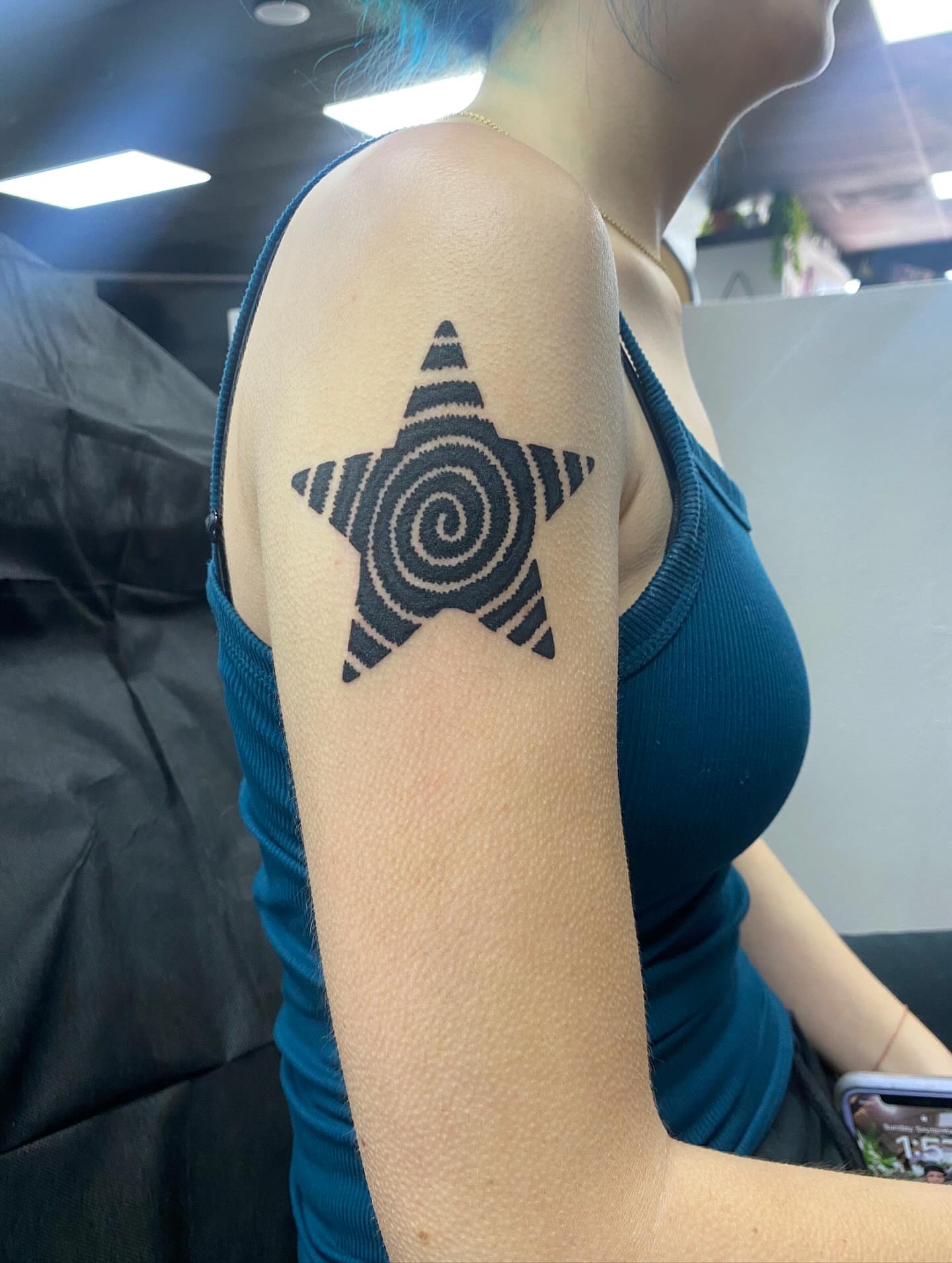 Tattoo by @berry.tatted, Miami Beach, FL
