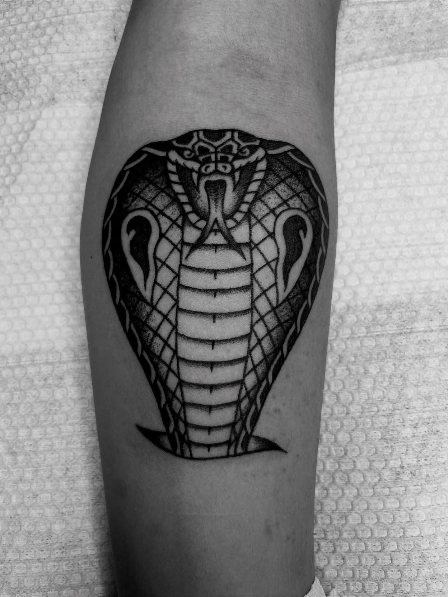 Tattoo by @hontraditional — black_and_grey