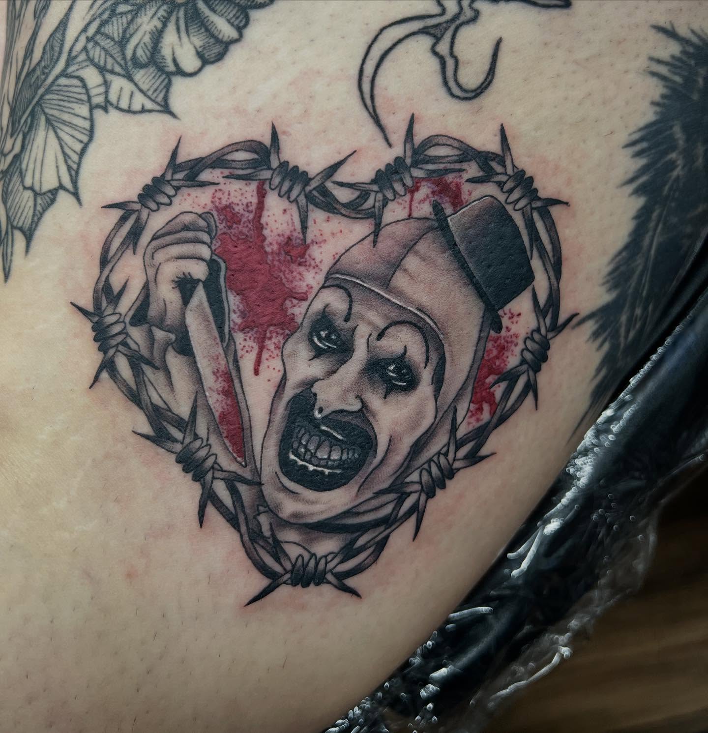 Tattoo by @shamrock_ink — dark_realism