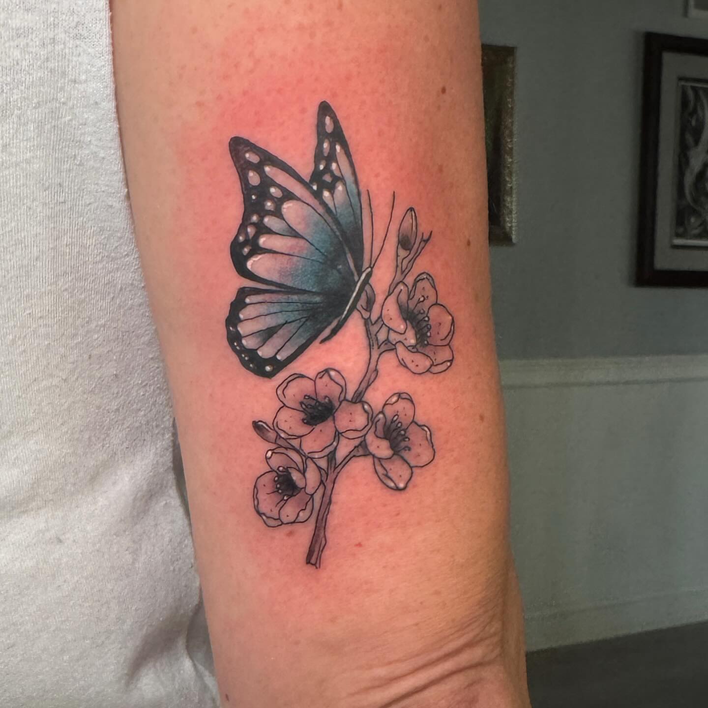 Tattoo by @dpatricktattoo — dotwork, realism