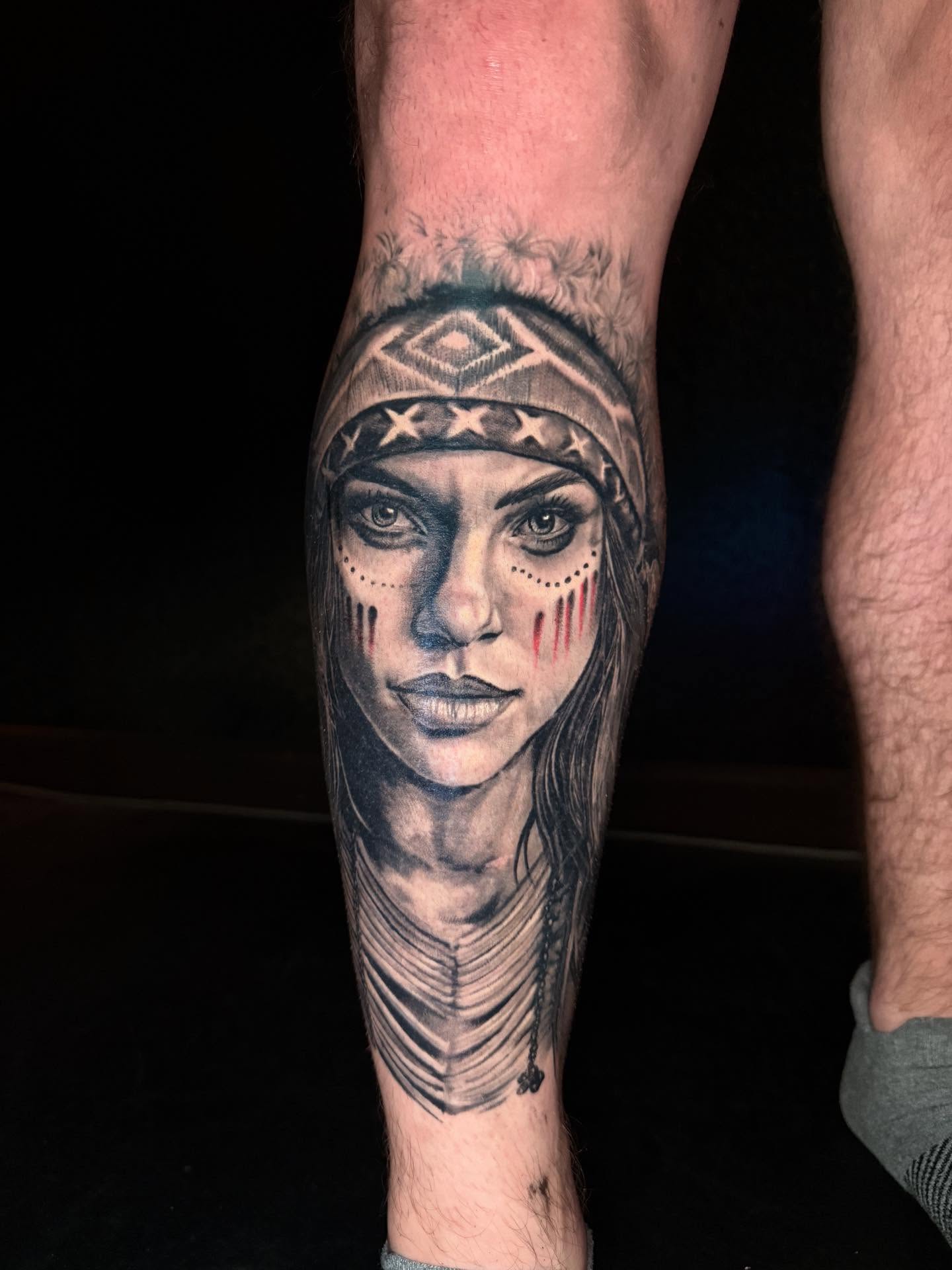 Tattoo by @mattallsman.tattoo — realism, black_and_grey