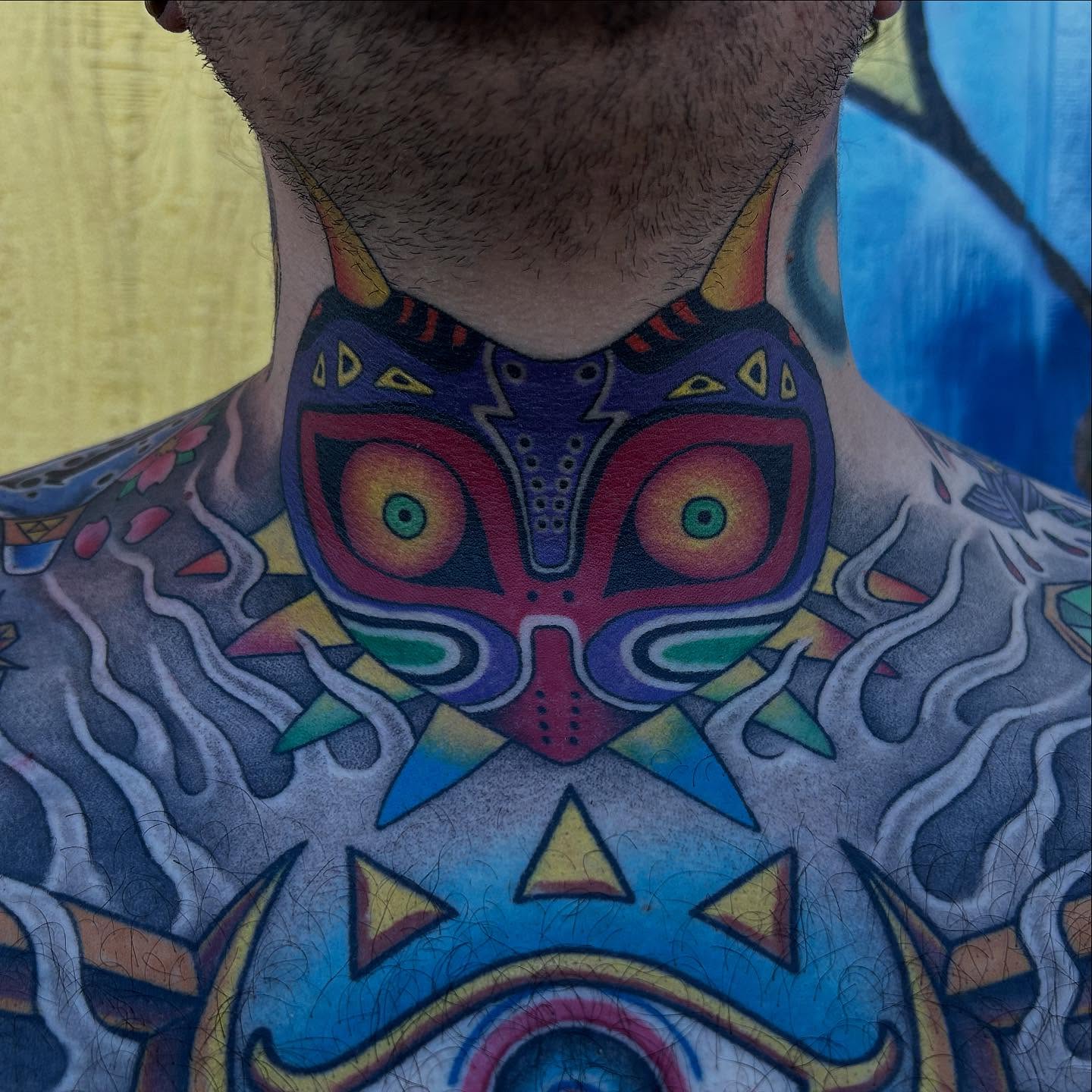 Tattoo by @lastblakeonearth — geometric, dotwork