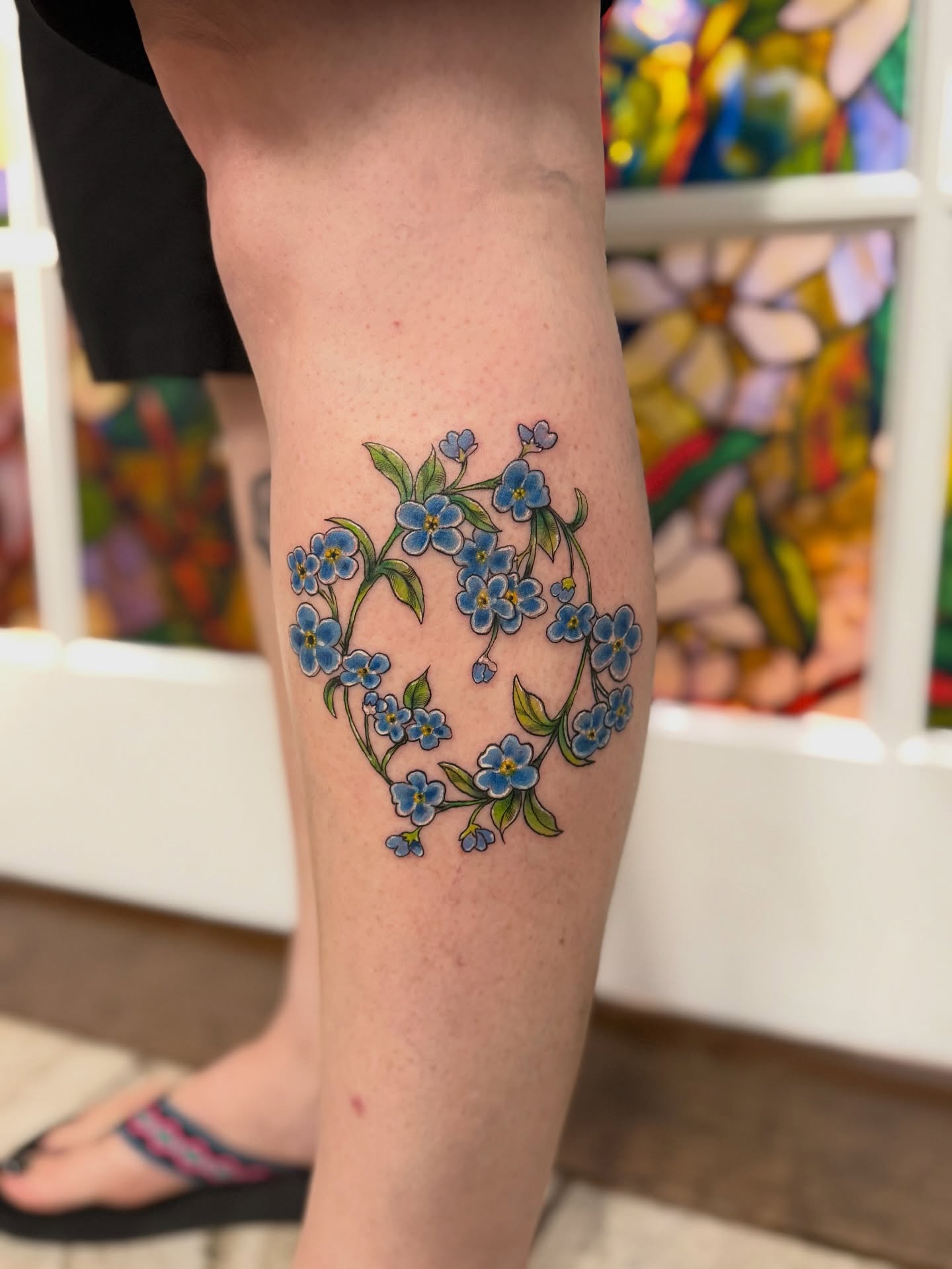 Tattoo by @cody_mooretattoos — dotwork
