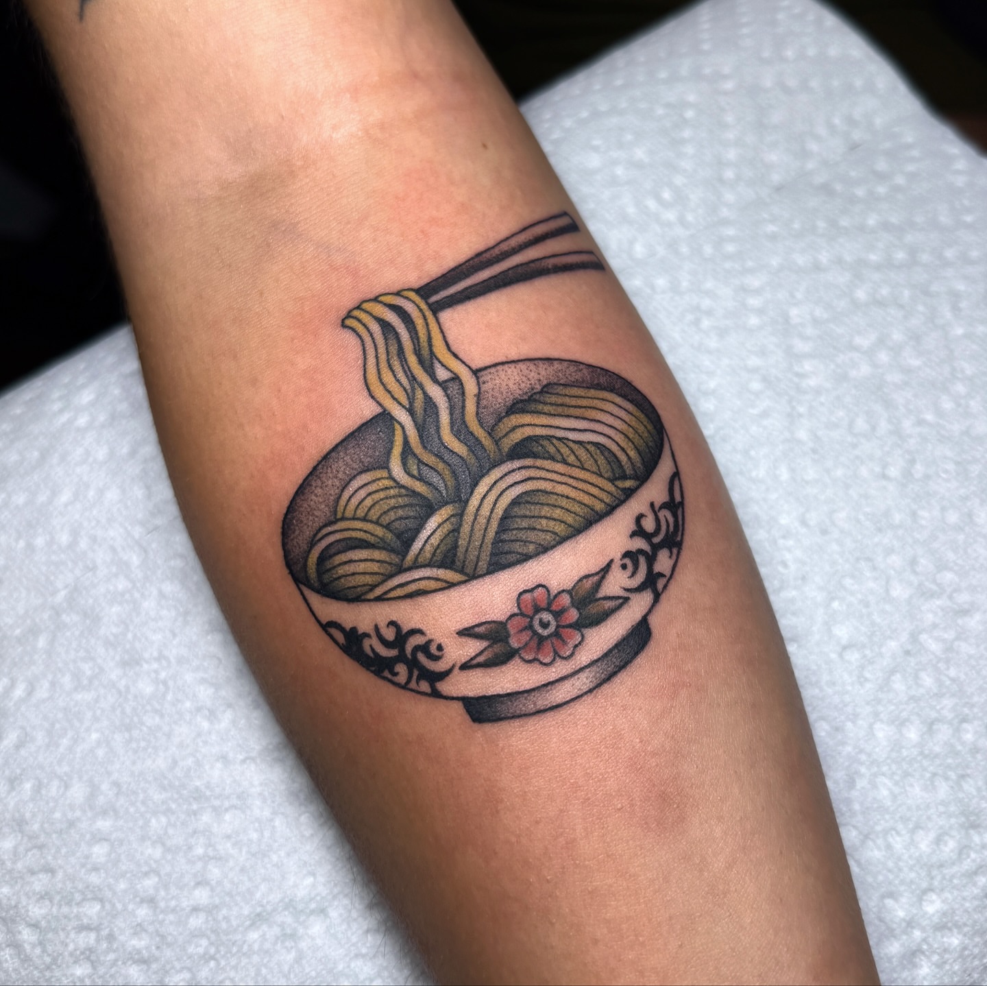 Tattoo by @wolfhazel β black_and_grey