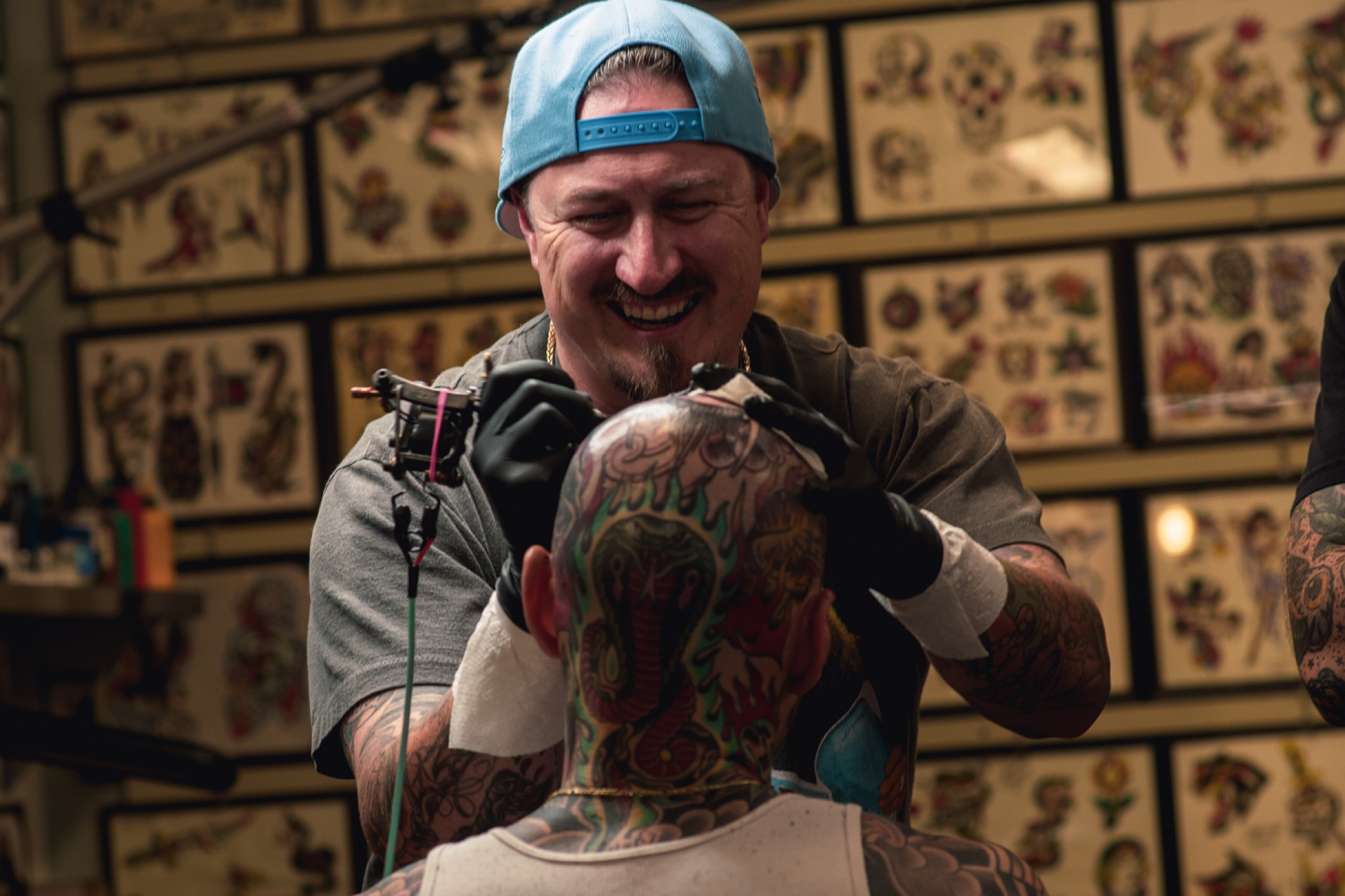 Tattoo by @tim_howell_pst — american_traditional, dotwork