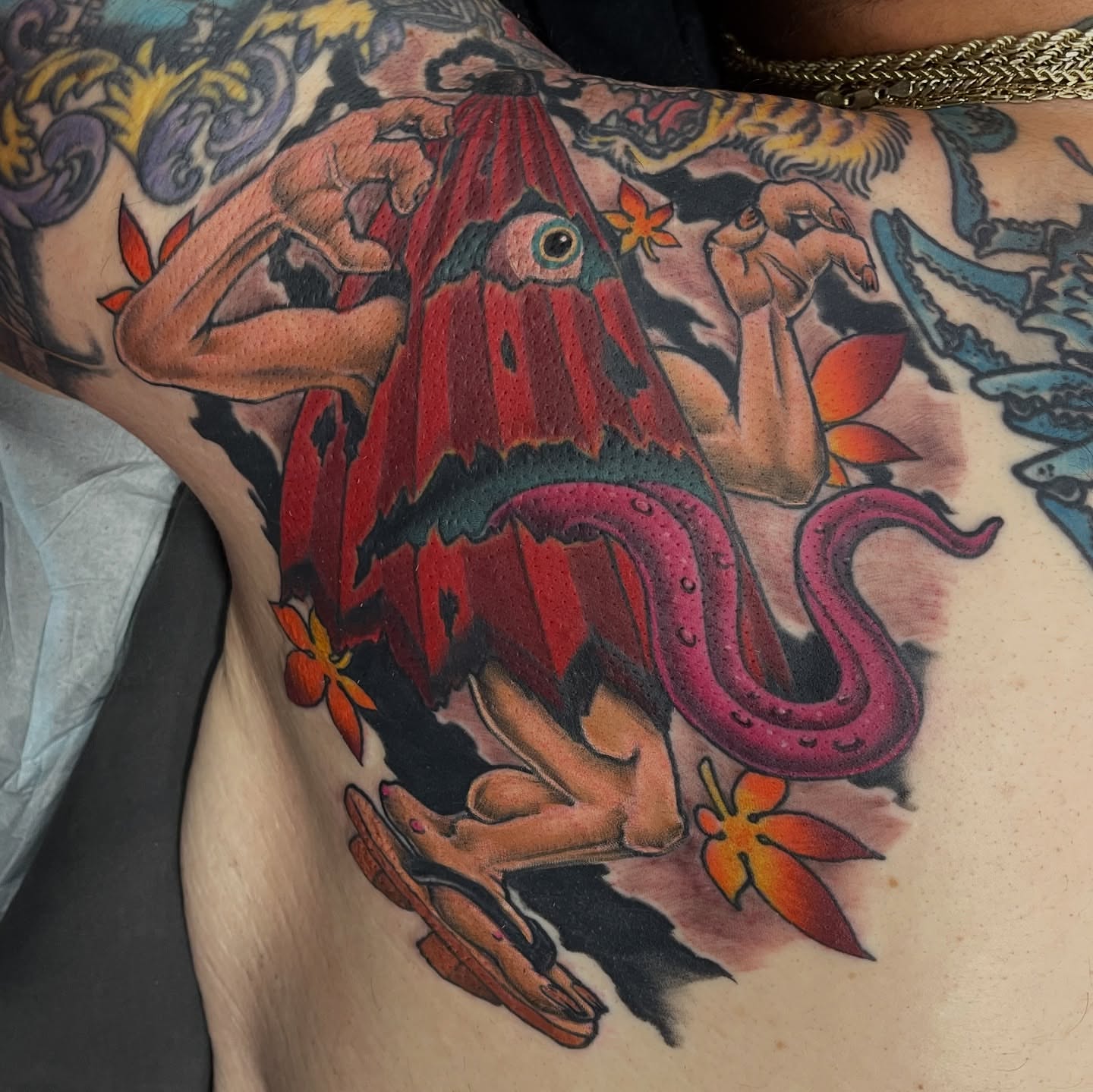 Tattoo by @spidermonkeysauce — american_traditional