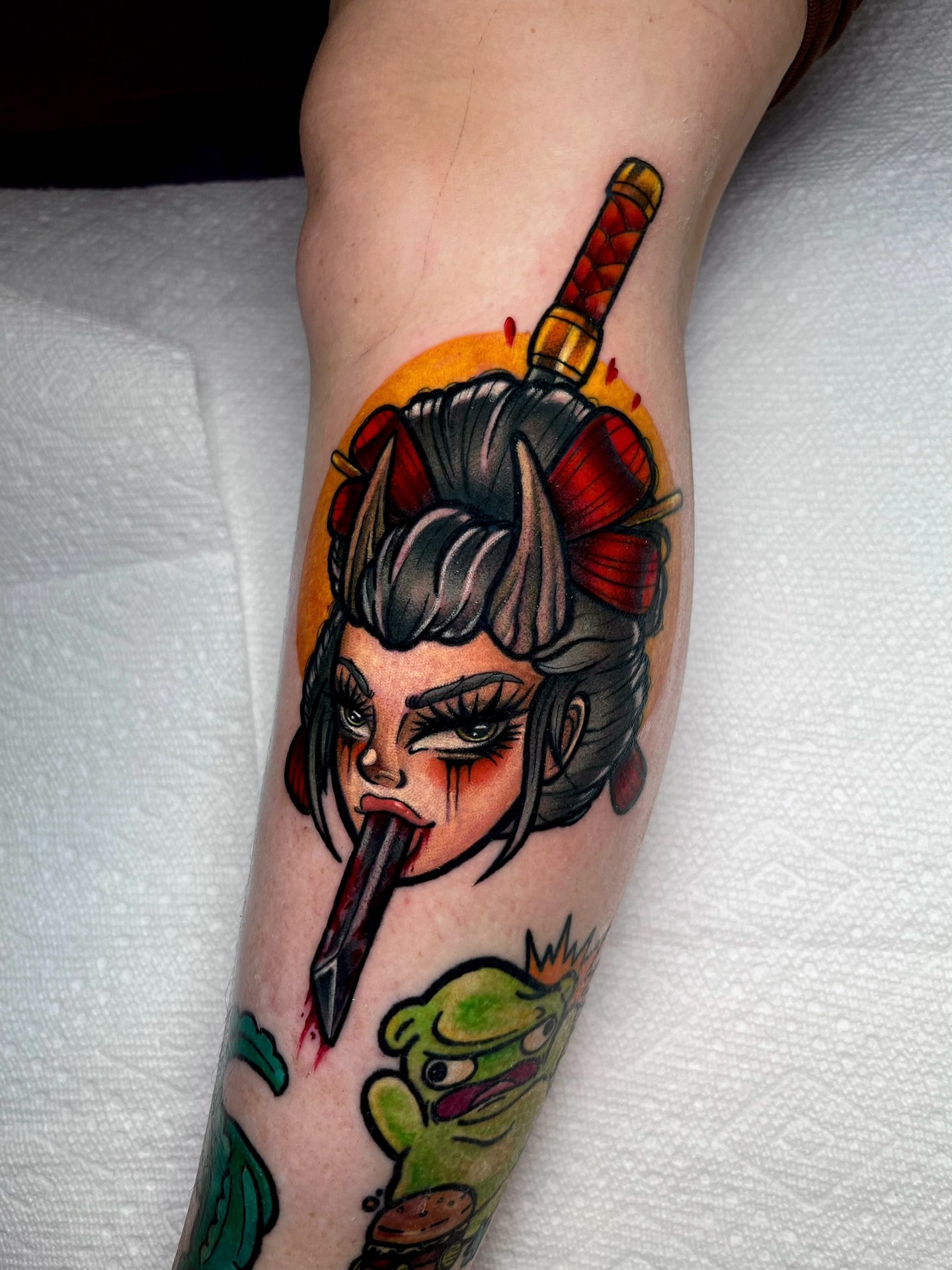 Tattoo by @beccalynntattoo — american_traditional