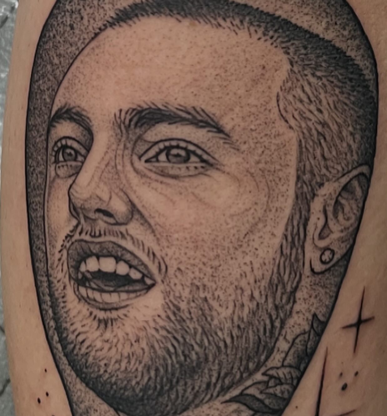 Tattoo by @michaelvillalobostattoo — dotwork