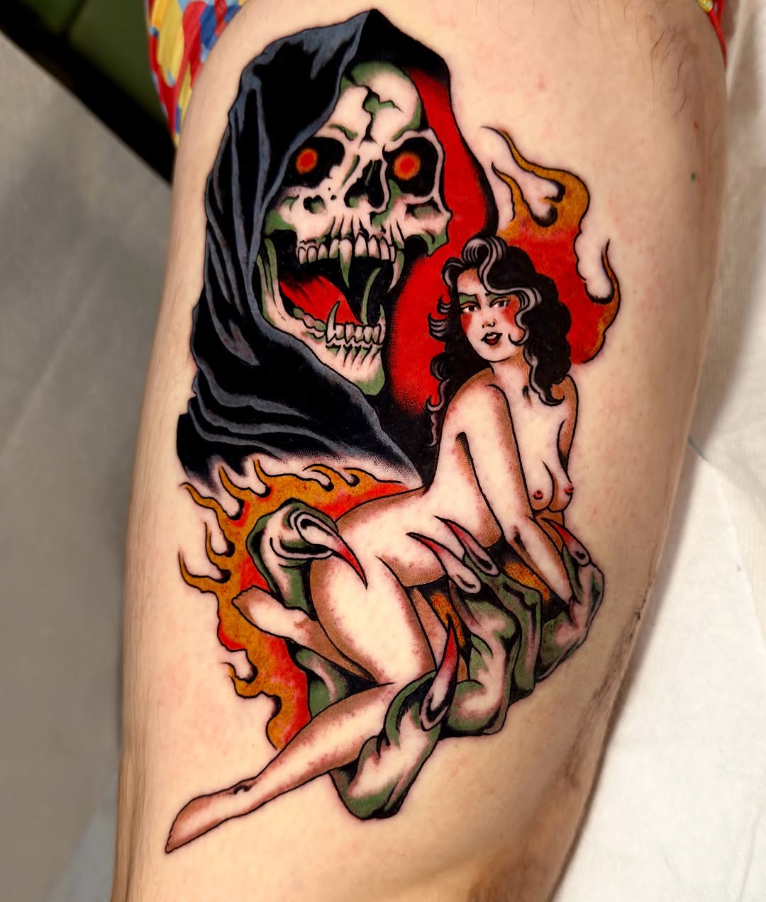 Tattoo by @haleytucker — american_traditional