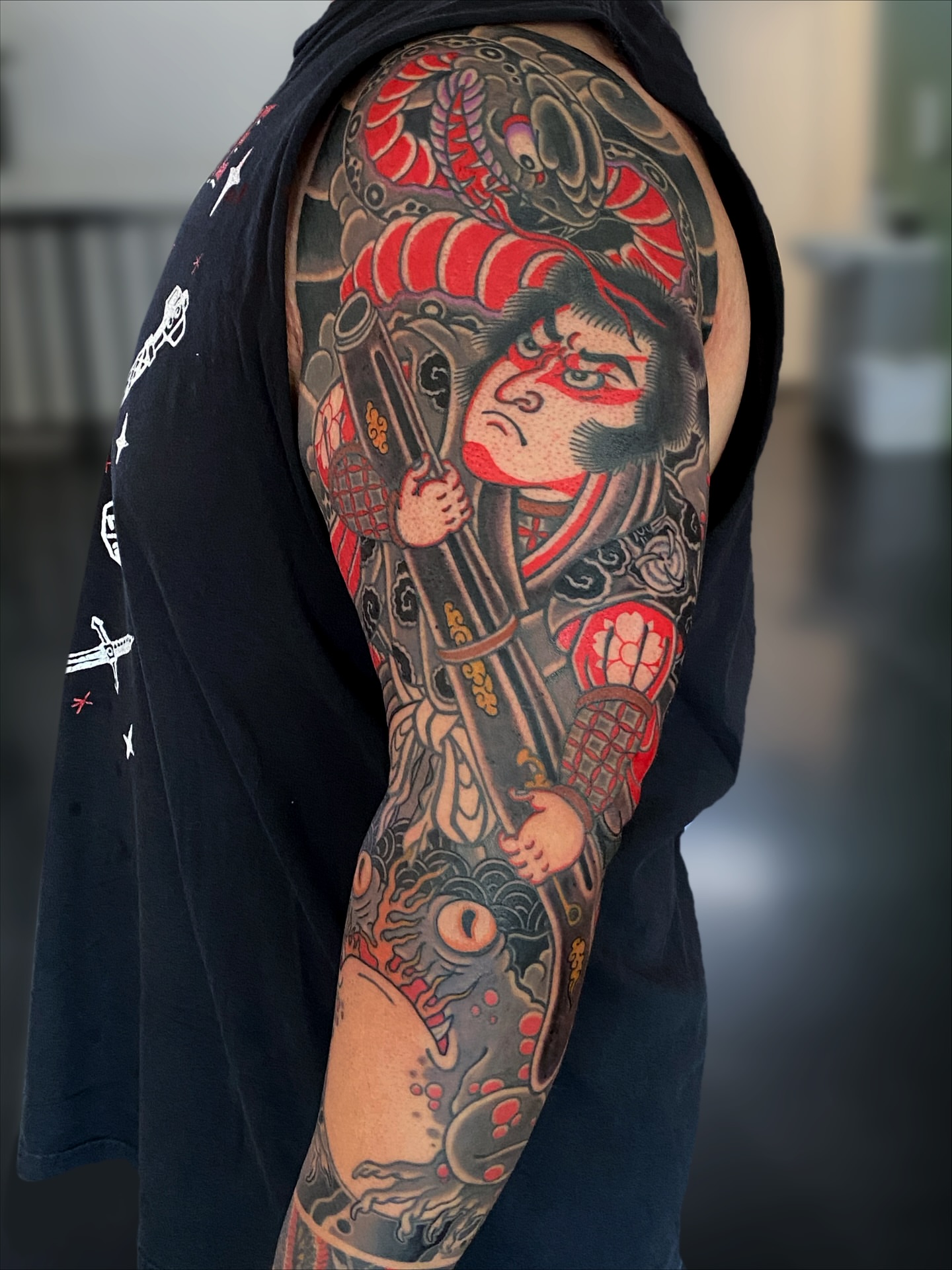 Tattoo by @adam.tennyo.tattoos — japanese_irezumi