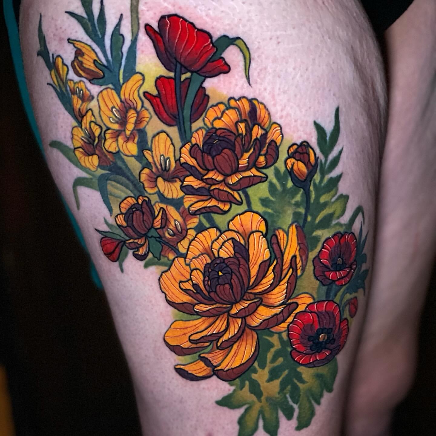 Tattoo by @lindsay.stardust — american_traditional