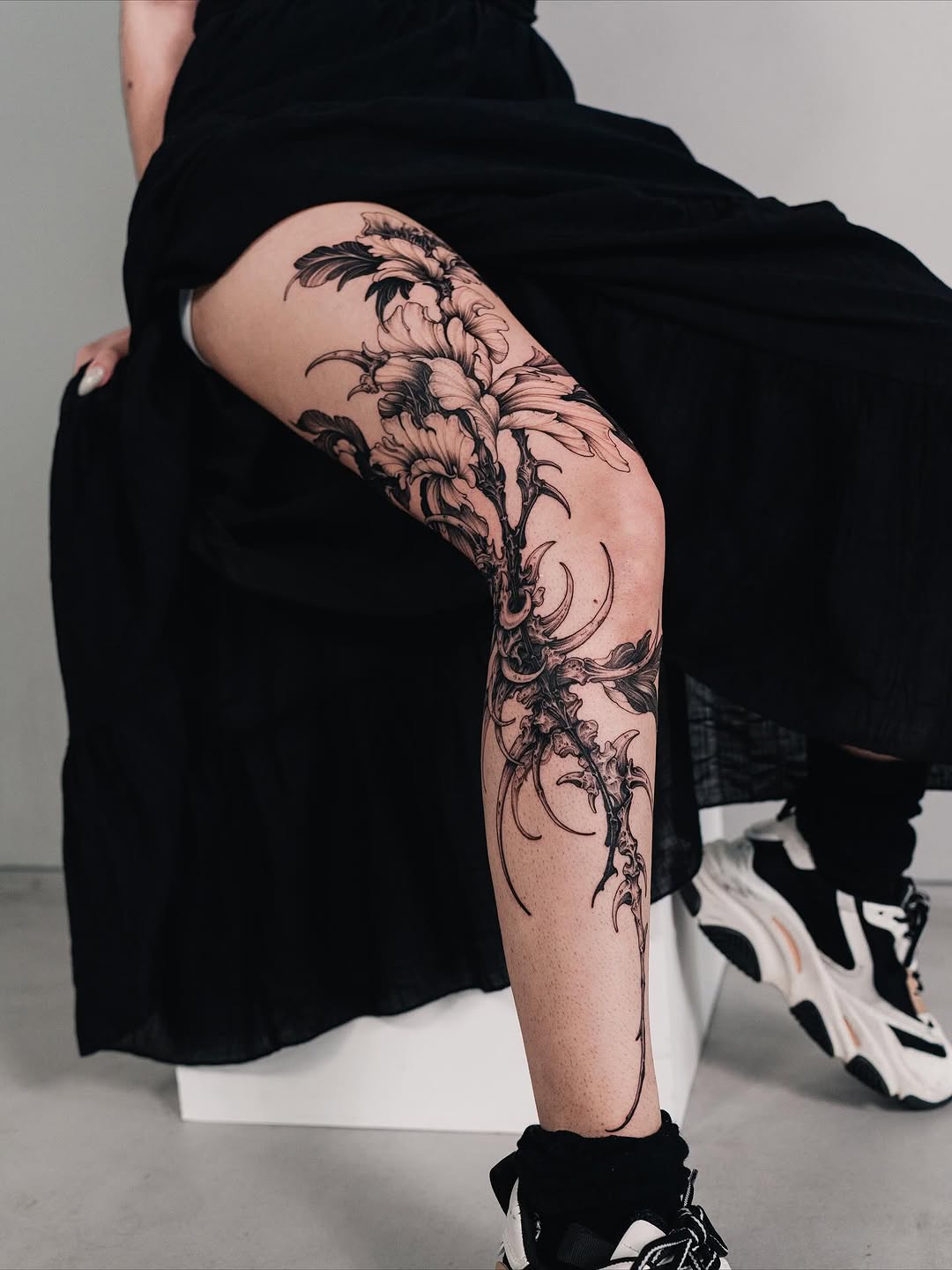 Tattoo by @siio_ink — black_and_grey, realism