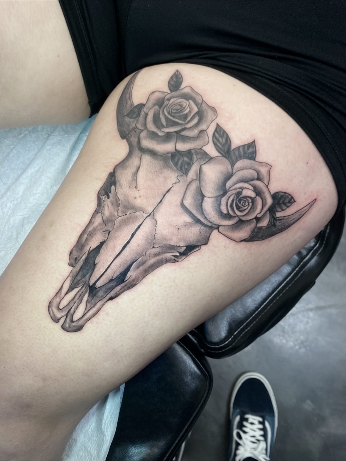 Tattoo by @jaycunliffe — black_and_grey, realism
