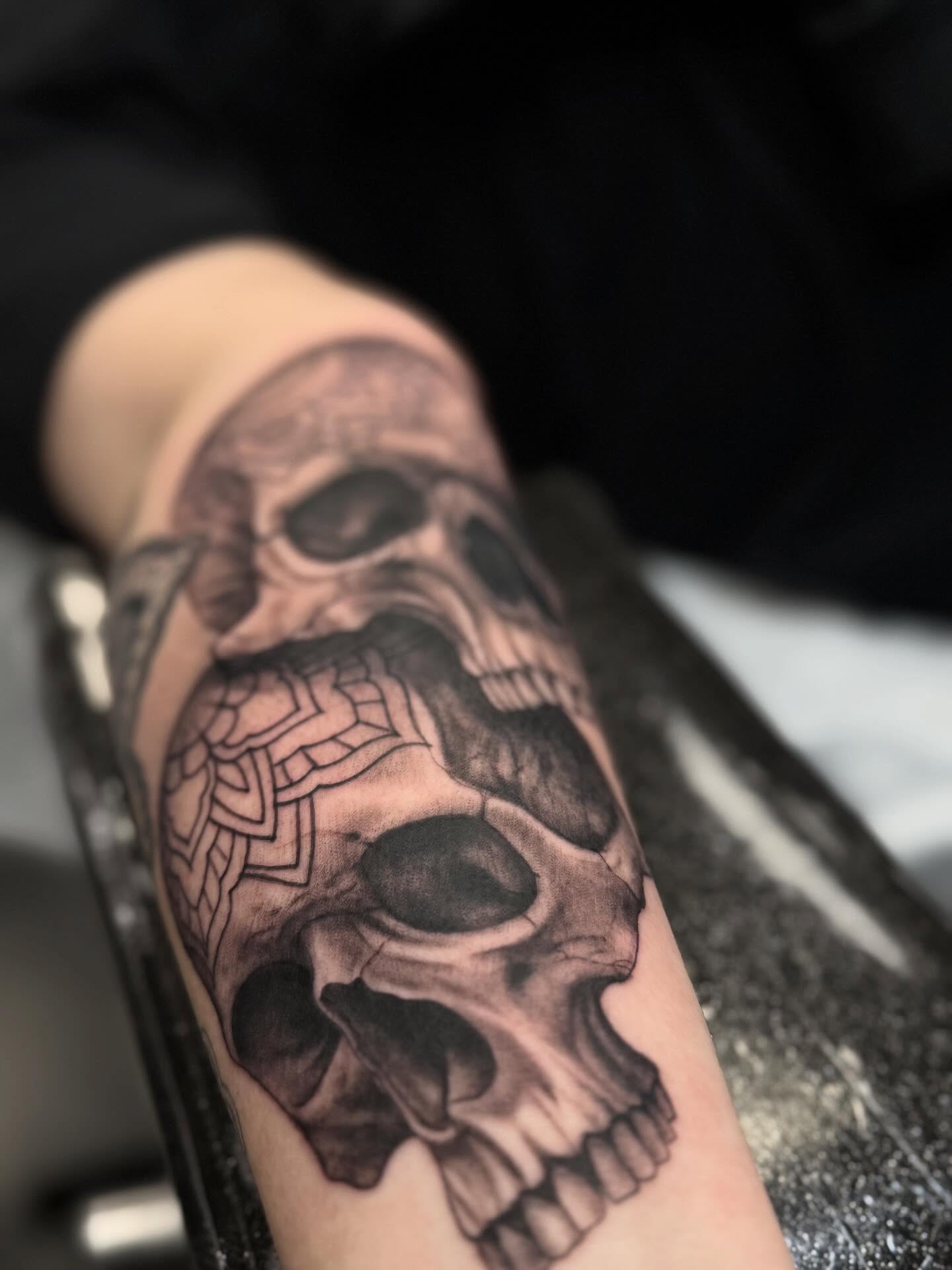 Tattoo by @jaycunliffe — black_and_grey, realism