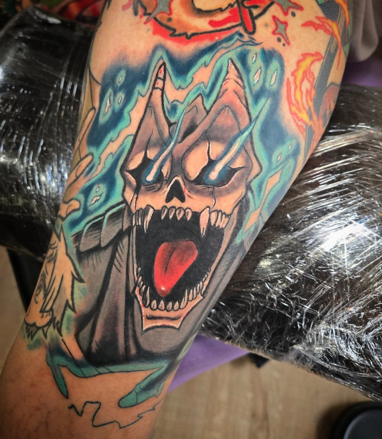 Tattoo by @destiny_paints — dark_realism