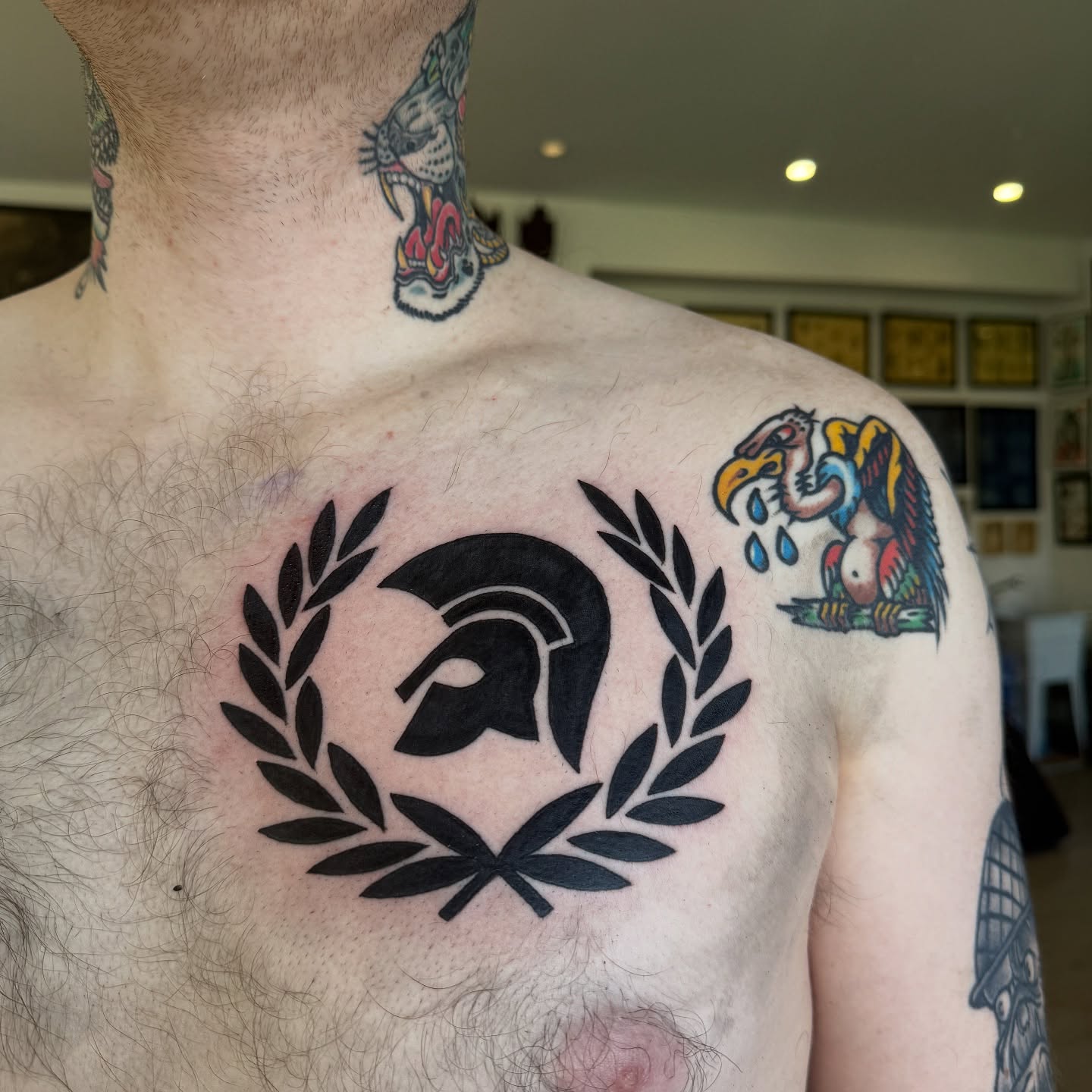 Tattoo by @tattooerjan8 — black_and_grey