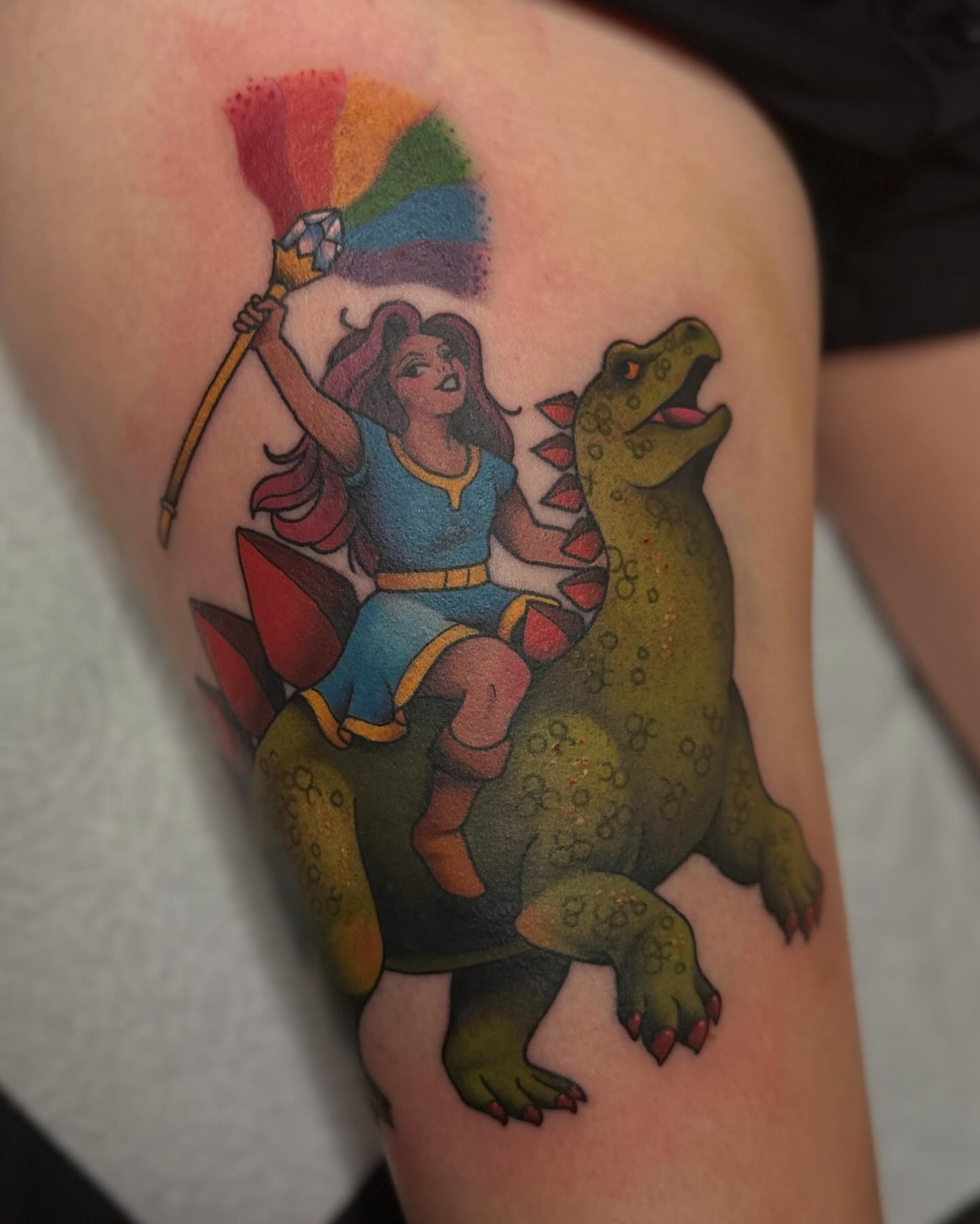 Tattoo by @ismonkah — dotwork