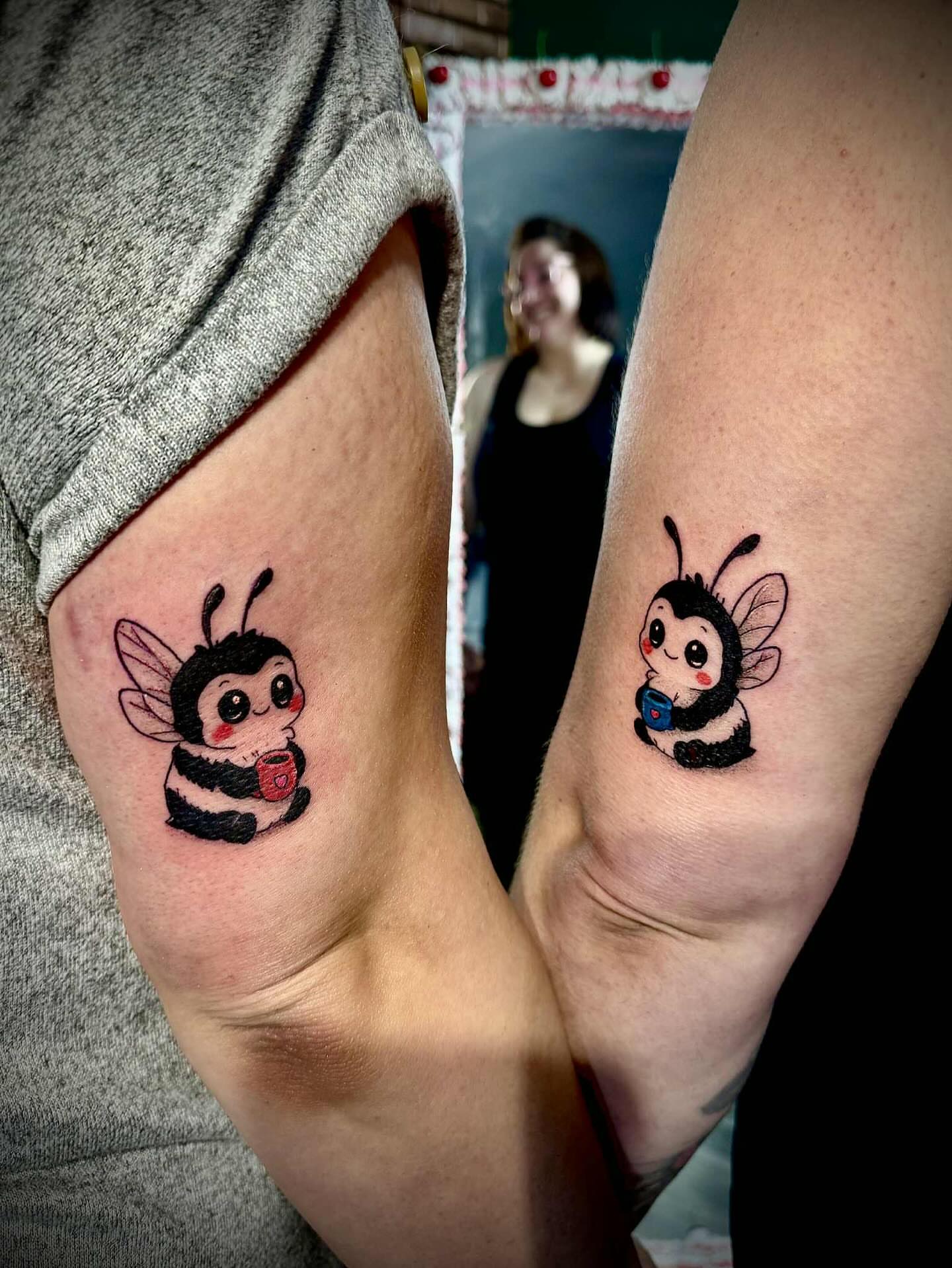 Tattoo by @regotattoos — dotwork