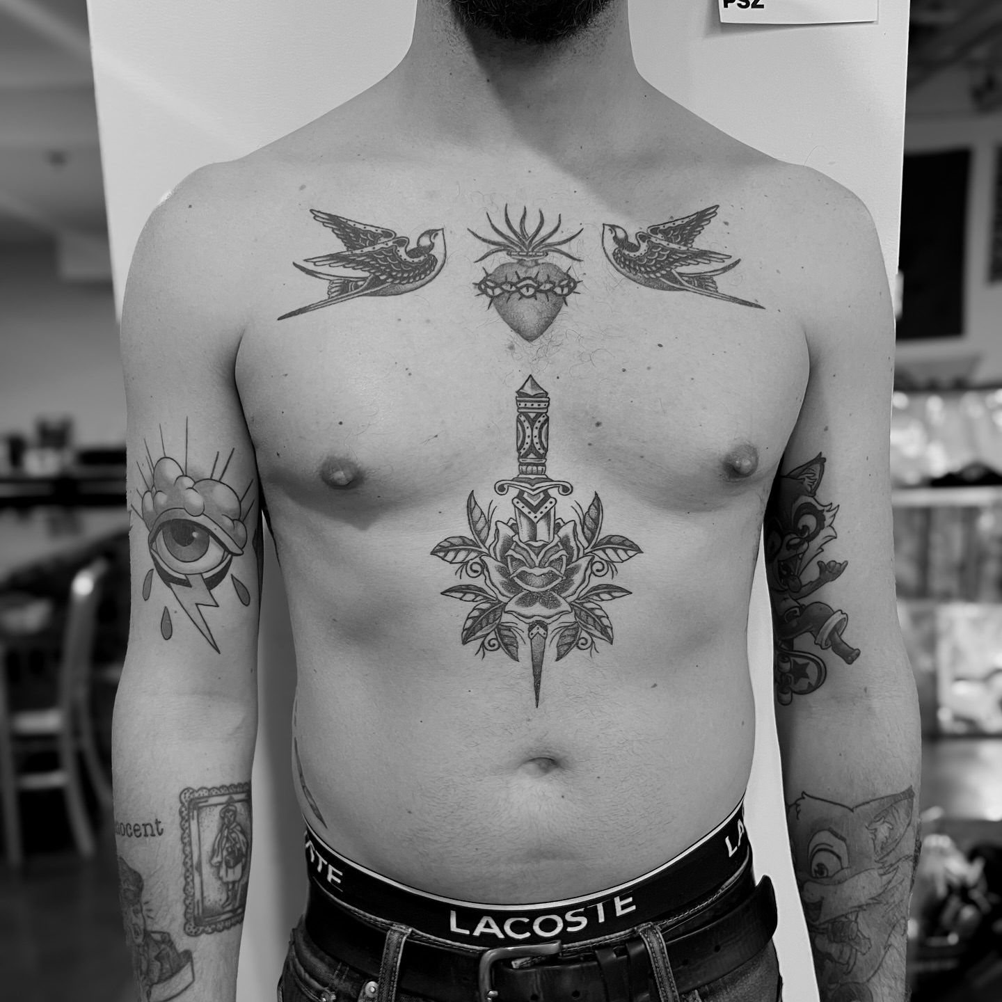 Tattoo by @emile_erikoff — black_and_grey, geometric