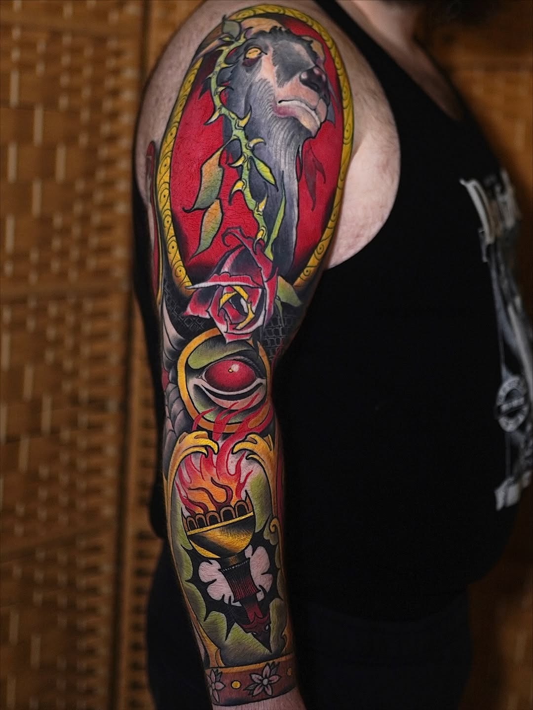 Tattoo by @mattydarkside — neo_traditional, realism