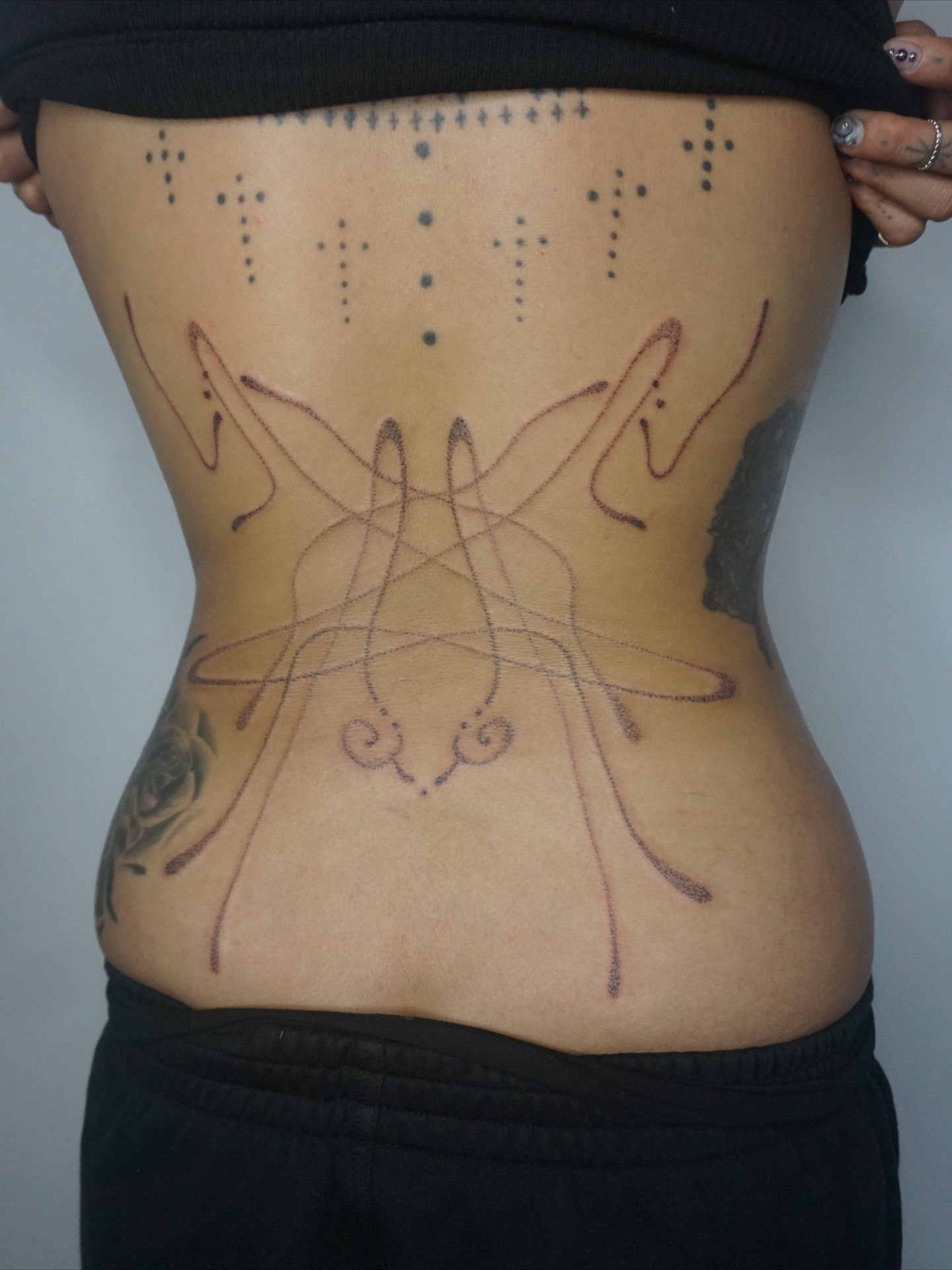 Tattoo by @texturemapping_ — dotwork