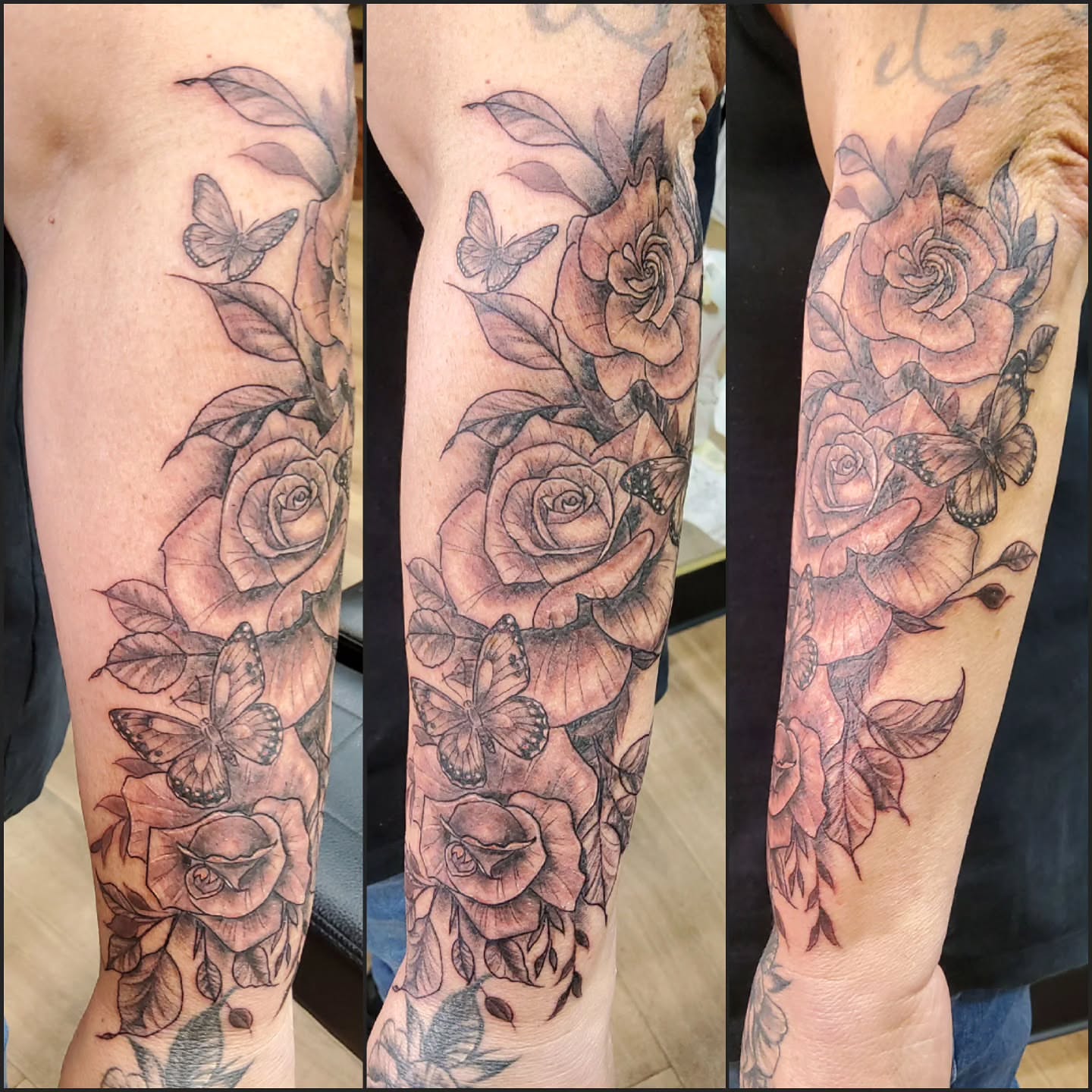 Tattoo by @ivanthewild — black_and_grey, realism