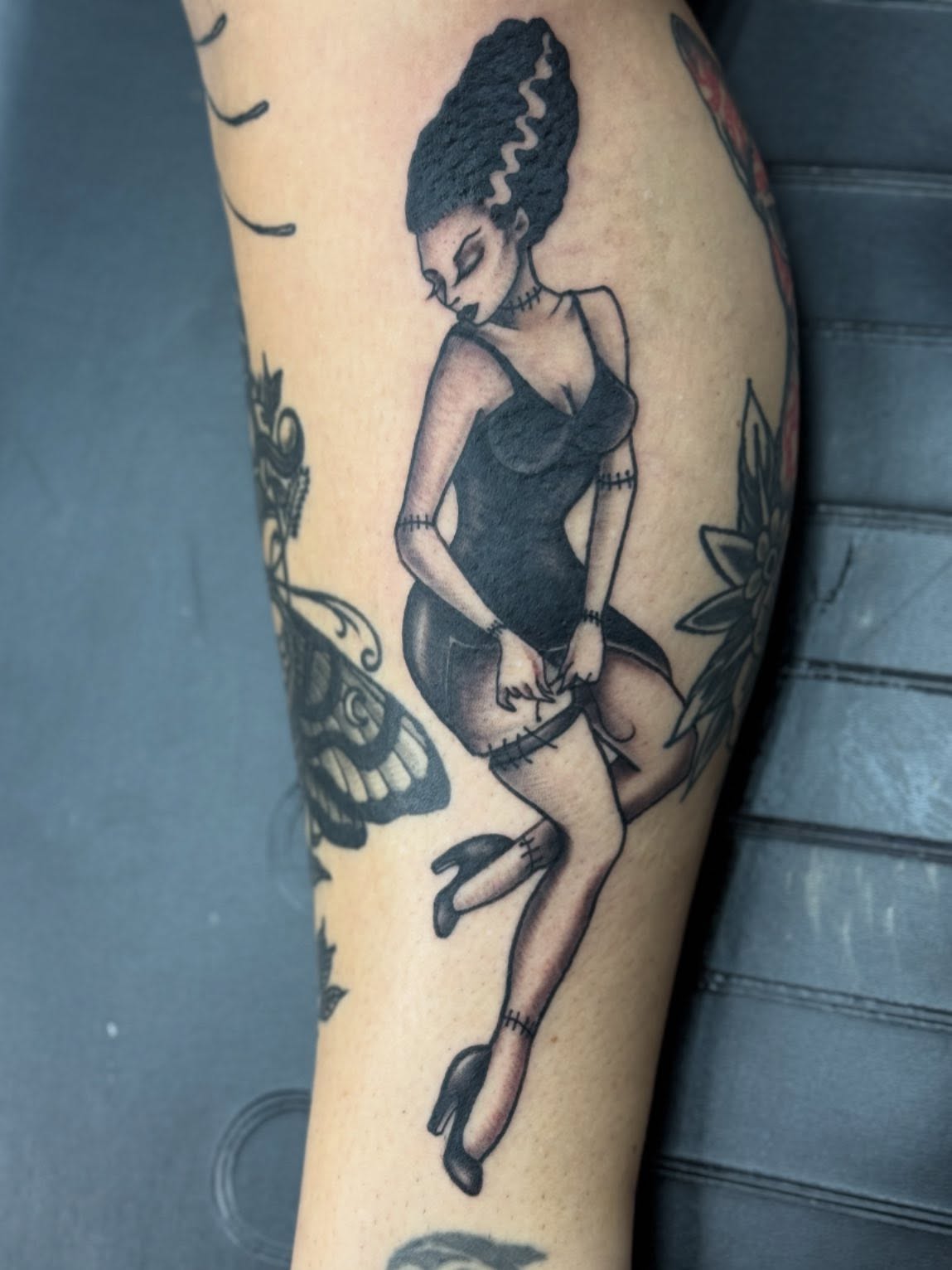 Tattoo by @seanhollandtat2 — black_and_grey