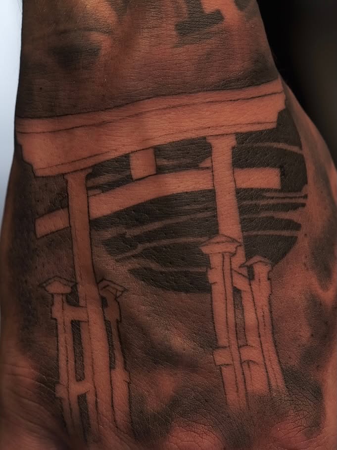 Tattoo by @gat_ink — black_and_grey