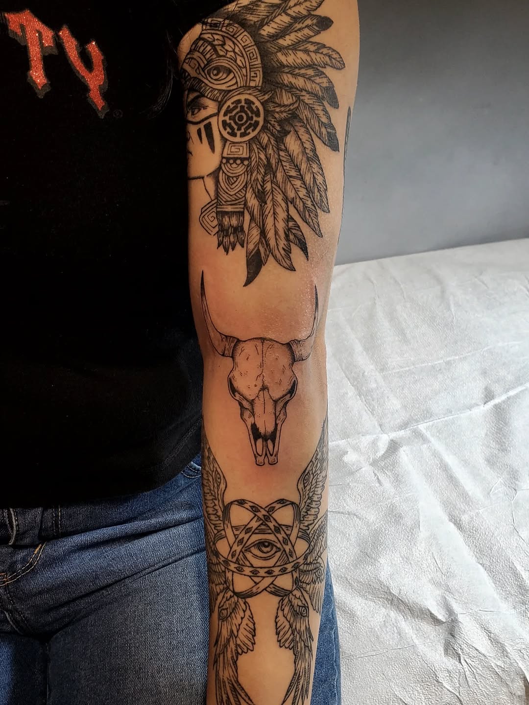 Tattoo by @shaileypasquale — black_and_grey, realism