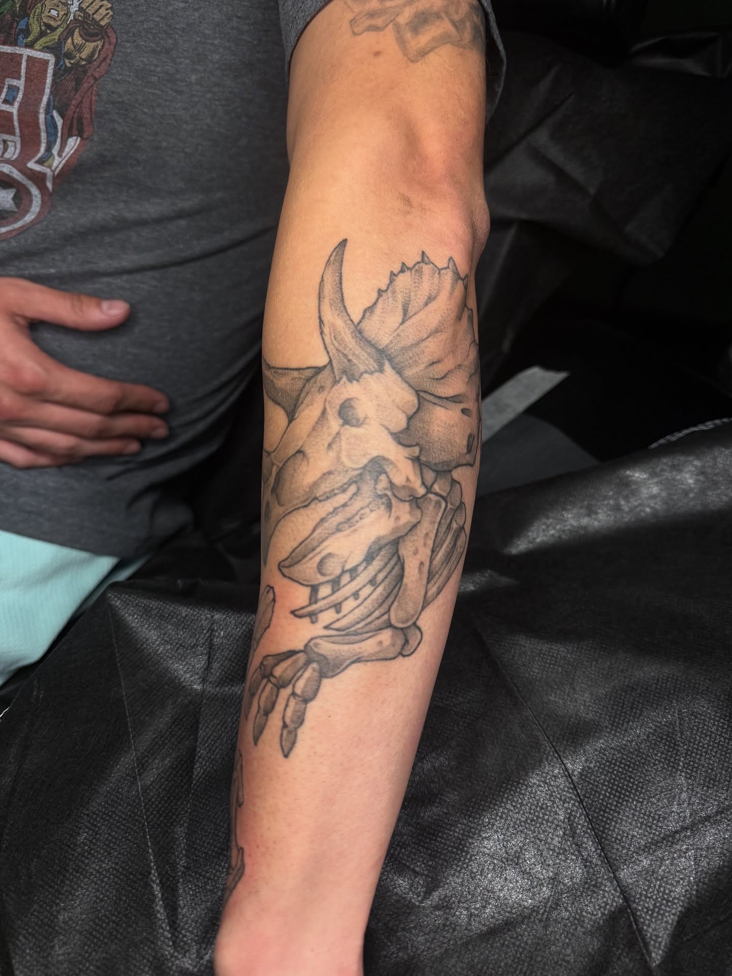 Tattoo by @new_erah_design — black_and_grey
