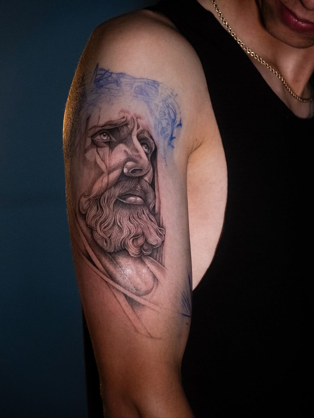 Tattoo by @guritattedyou — realism, black_and_grey