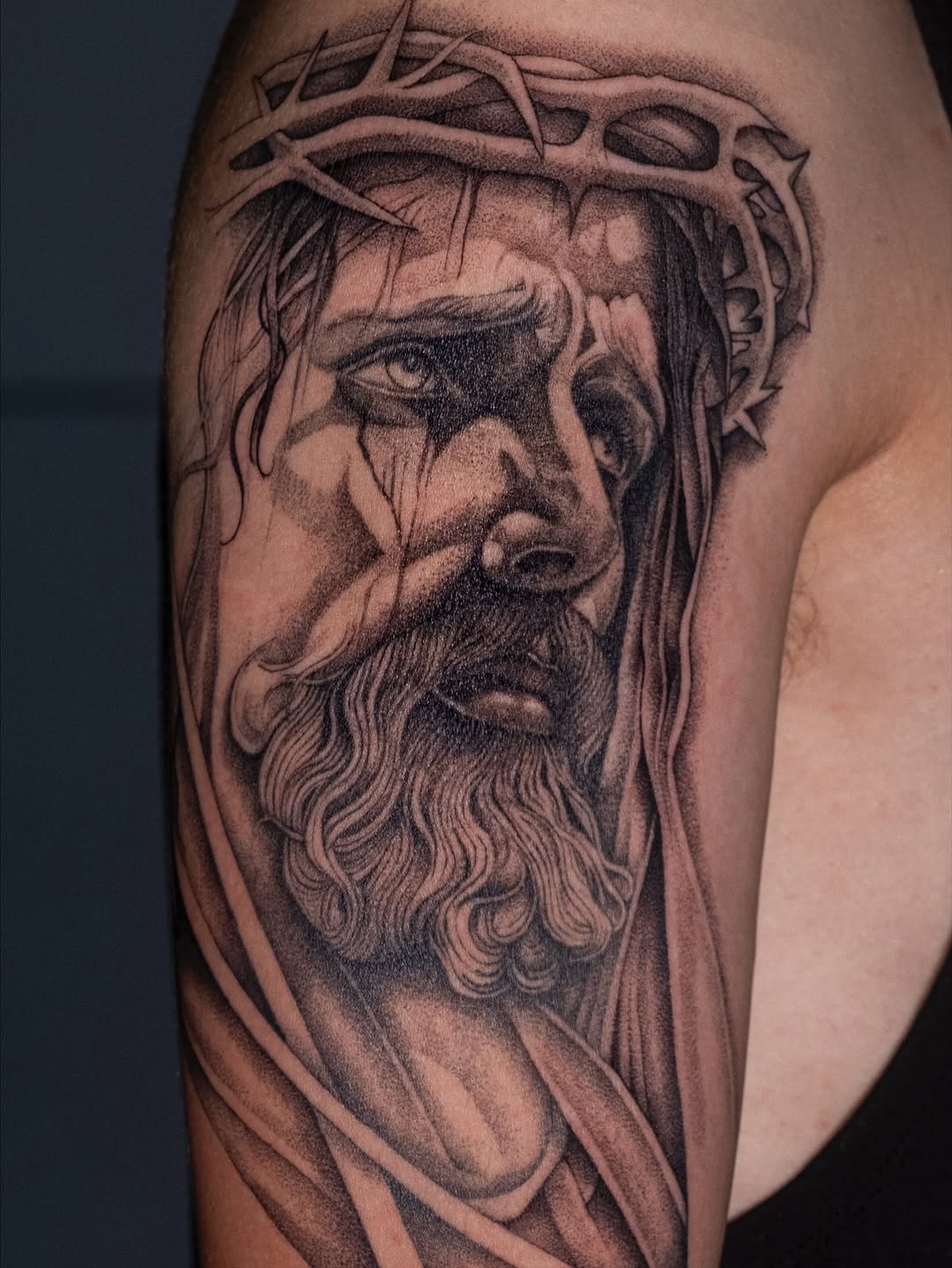 Tattoo by @guritattedyou — realism, black_and_grey