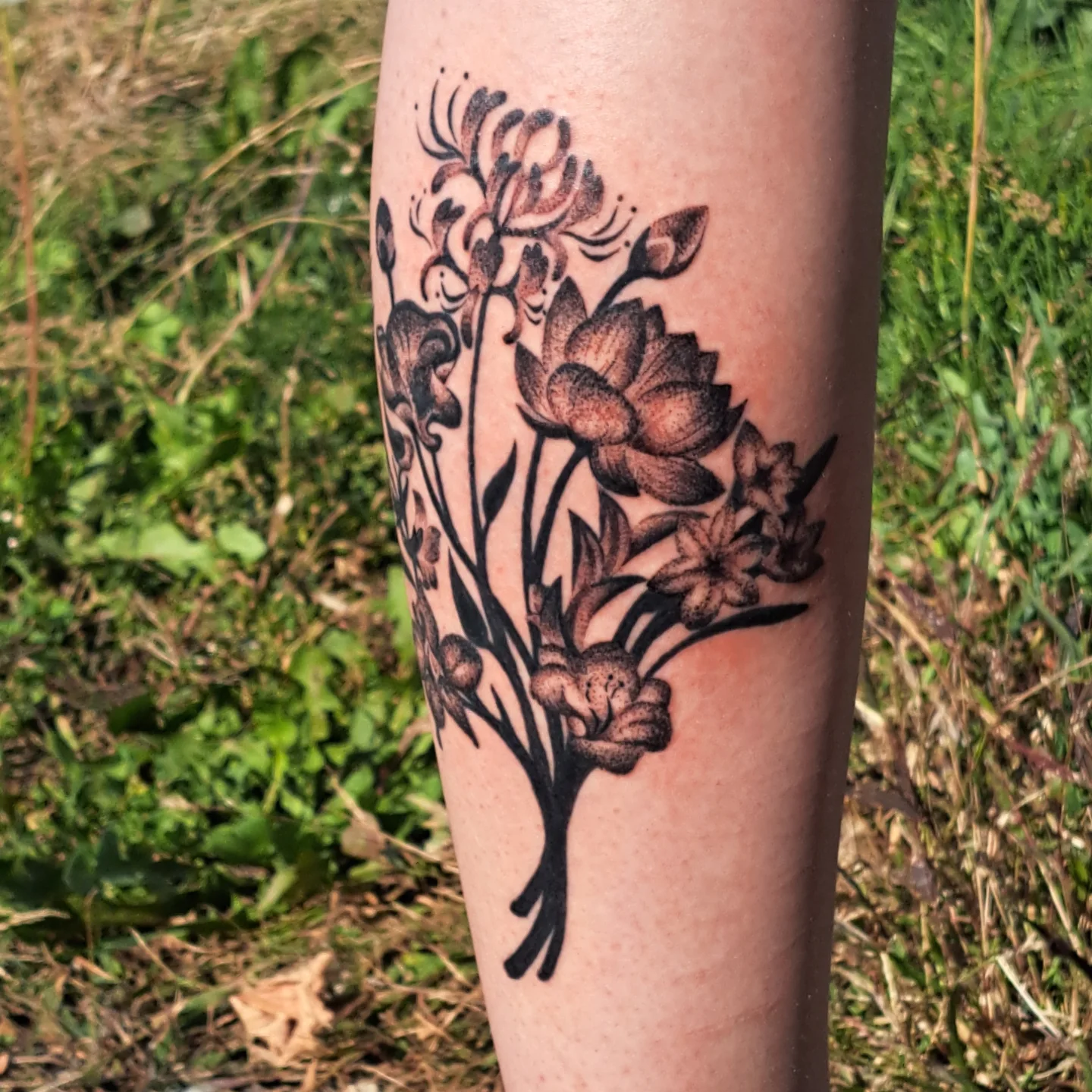 Tattoo by @dogranchtattoo — black_and_grey
